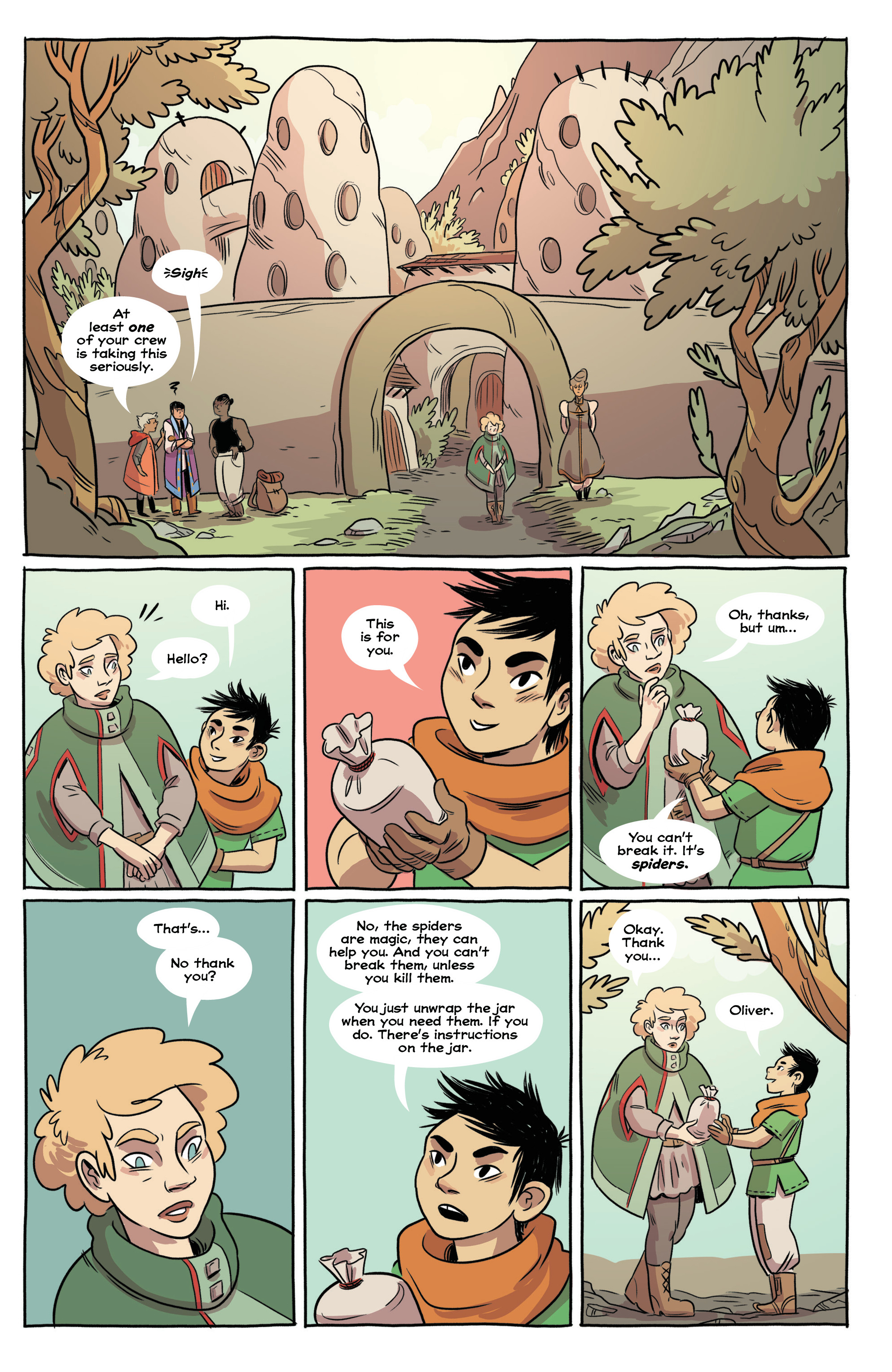 Read online The Castoffs comic -  Issue # _TPB 1 - 40