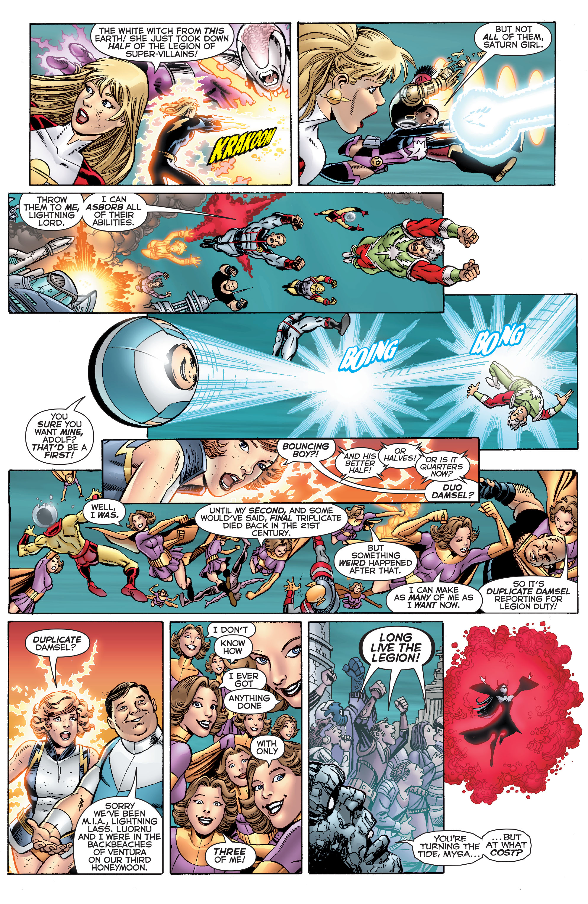 Read online Final Crisis: Legion of Three Worlds comic -  Issue #5 - 15