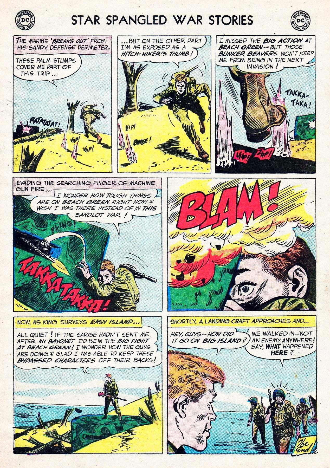 Read online Star Spangled War Stories (1952) comic -  Issue #58 - 33