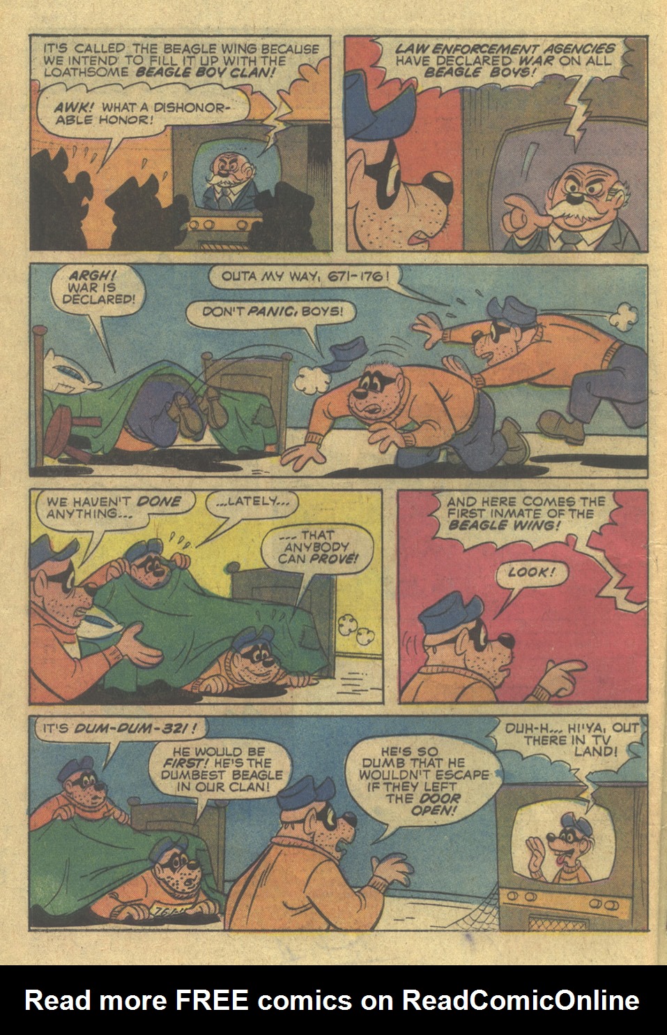 Read online Walt Disney THE BEAGLE BOYS comic -  Issue #28 - 4