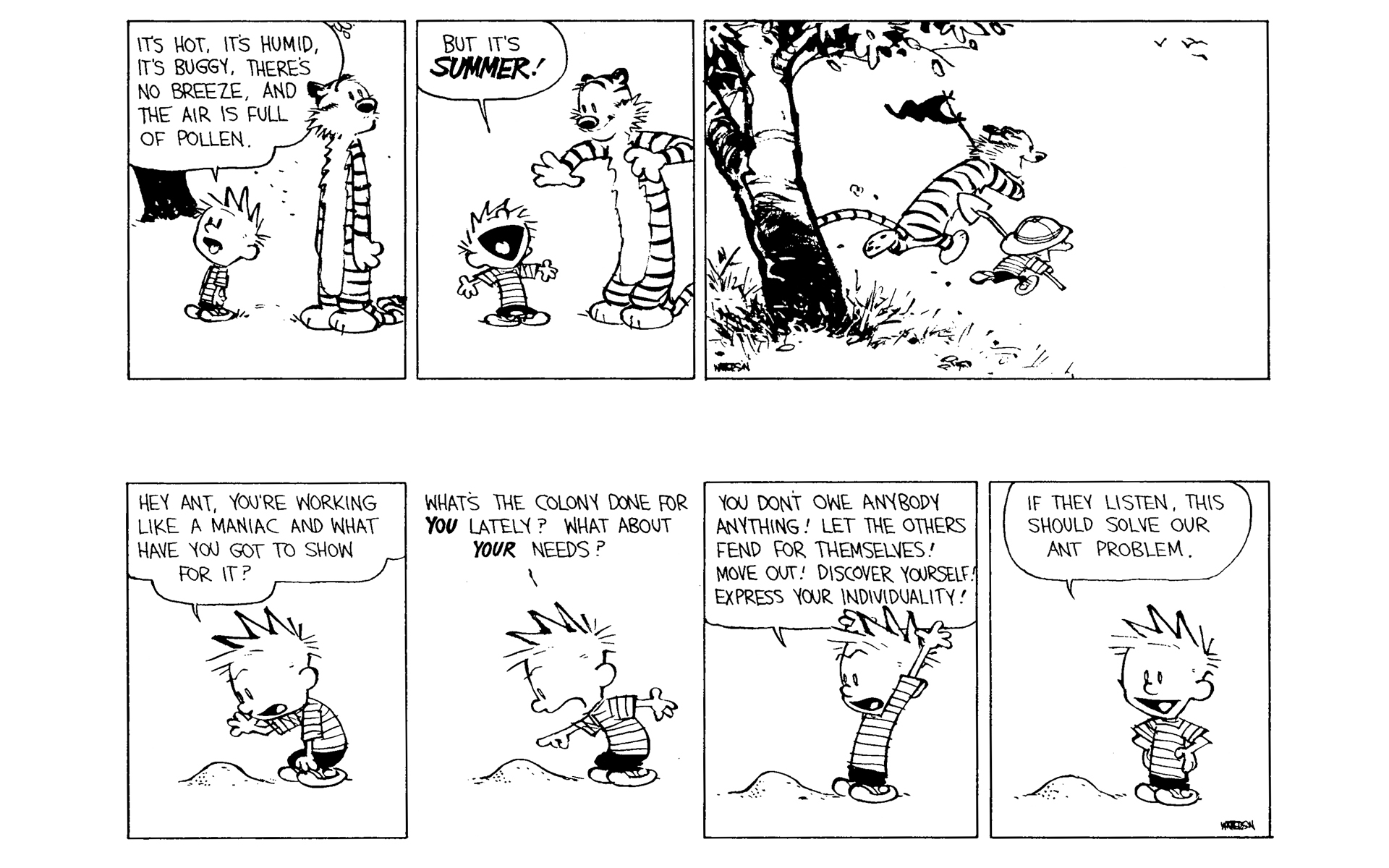 Read online Calvin and Hobbes comic -  Issue #11 - 48