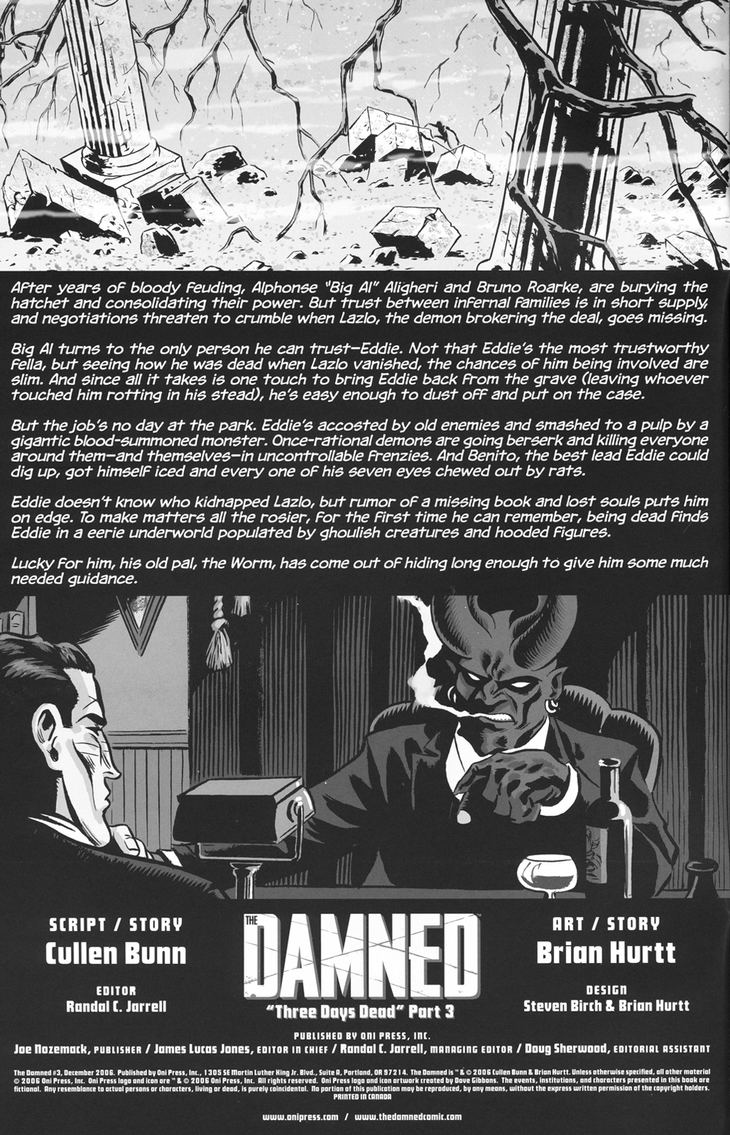 Read online The Damned (2006) comic -  Issue #3 - 2