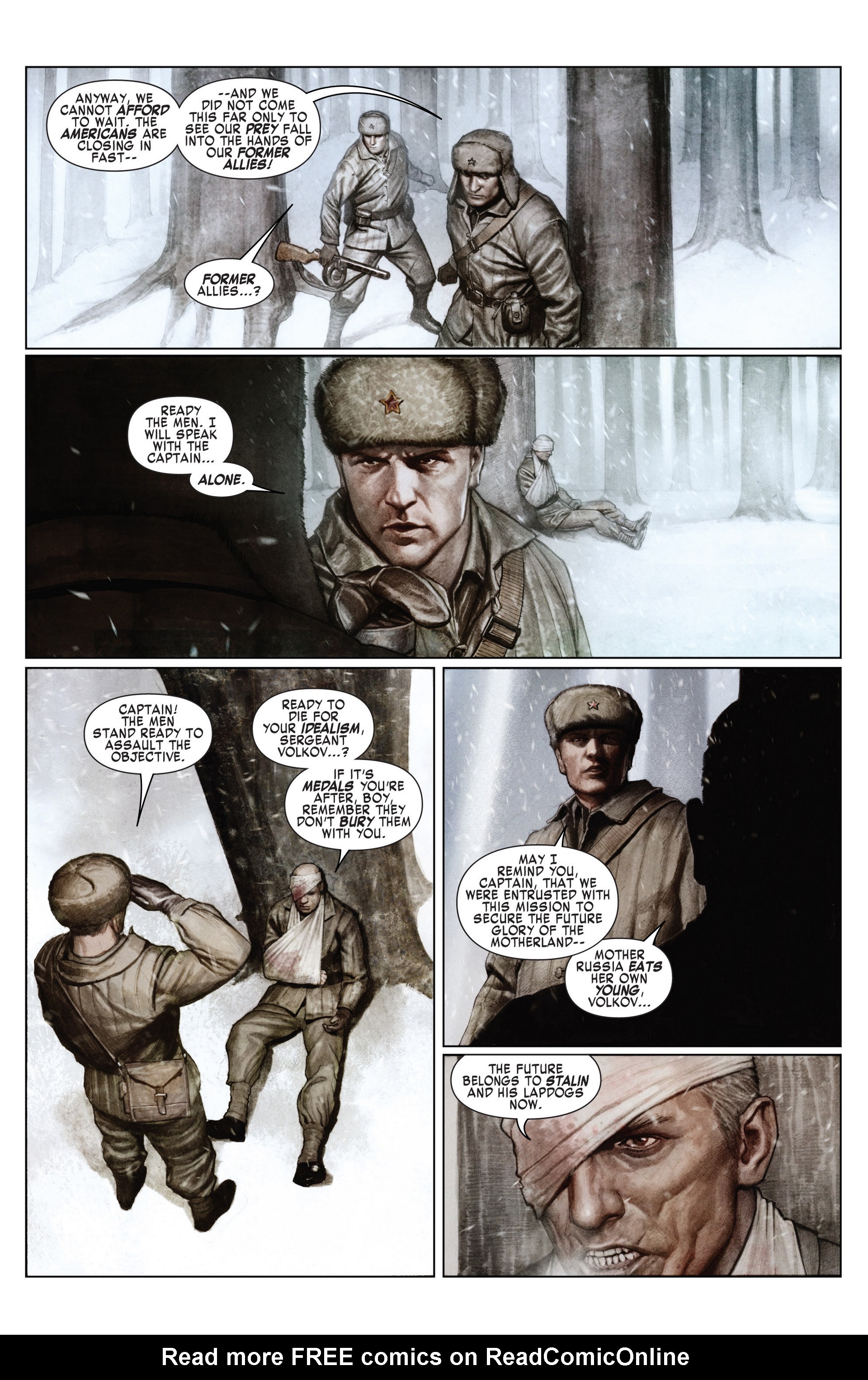 Read online Captain America: Living Legend comic -  Issue #1 - 4