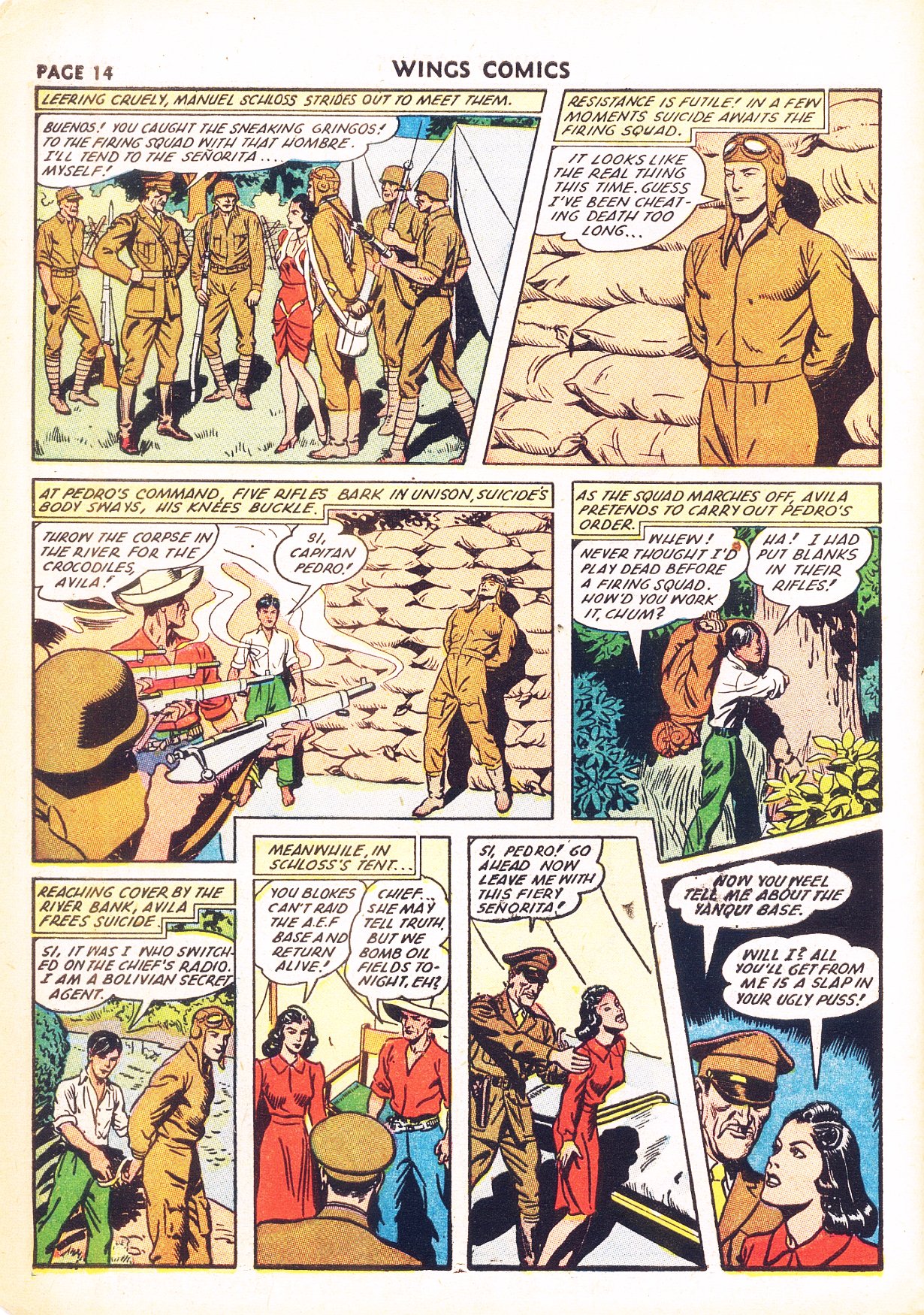 Read online Wings Comics comic -  Issue #26 - 16