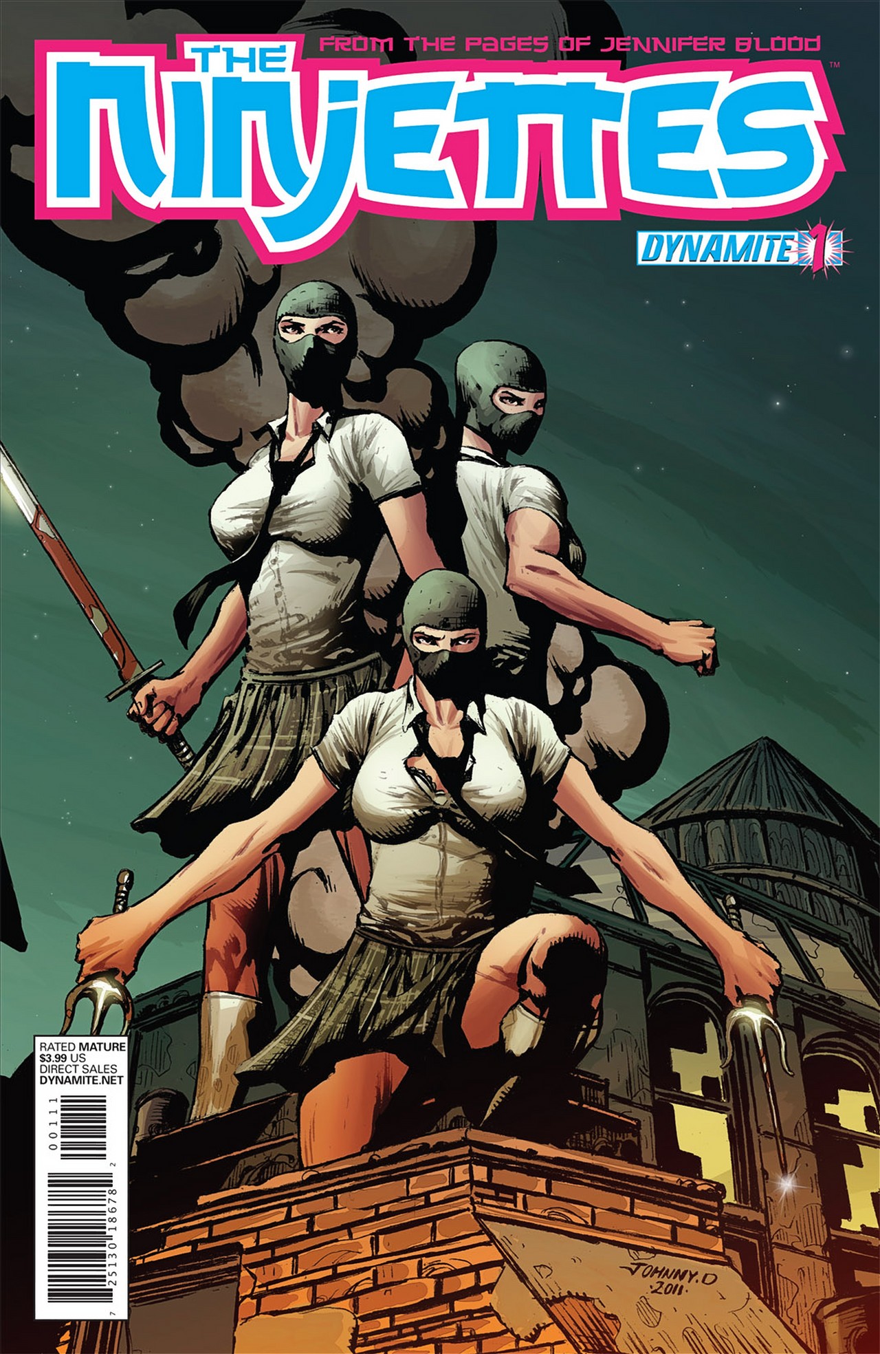 Read online The Ninjettes comic -  Issue #1 - 2