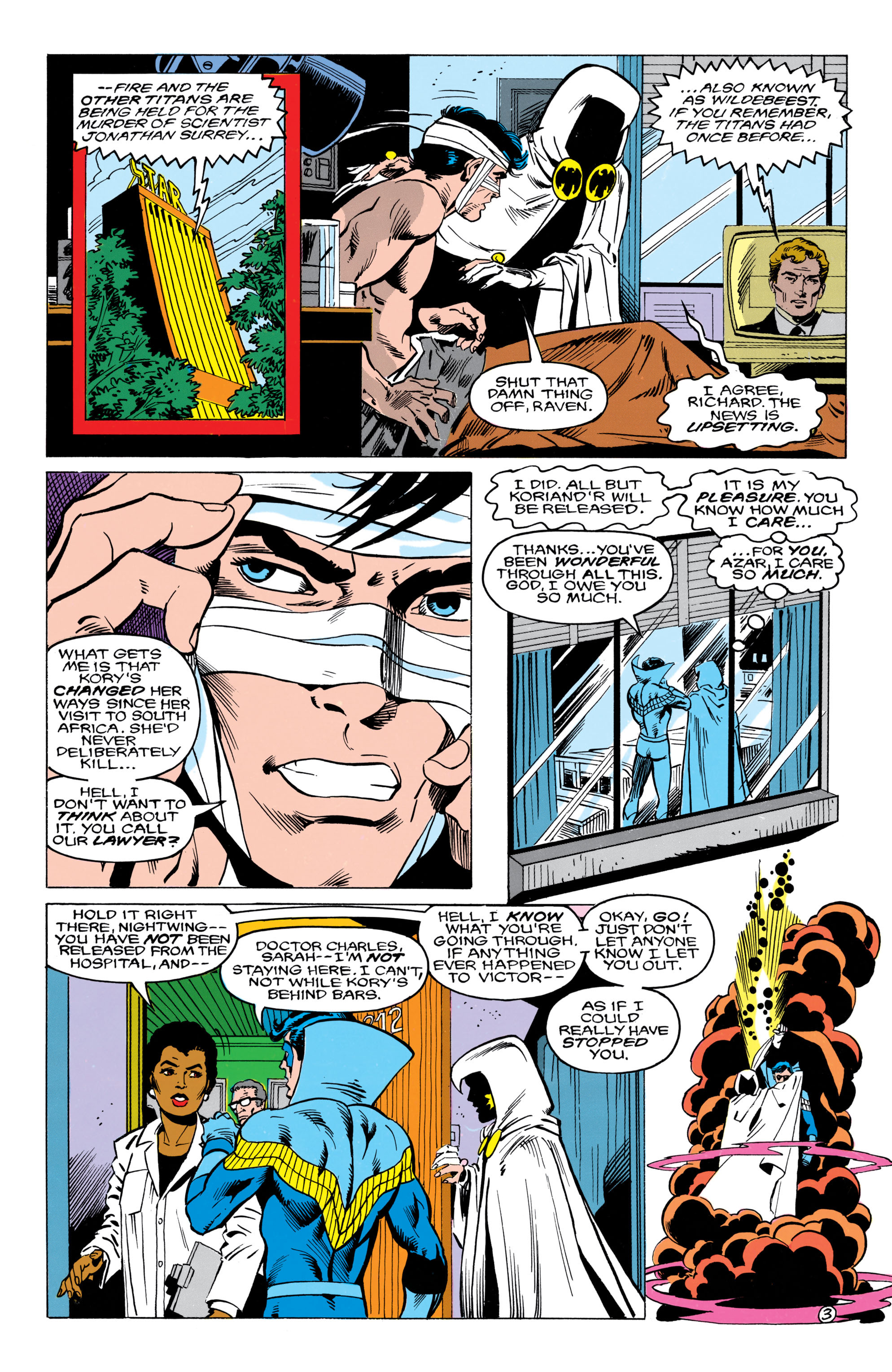 Read online The New Teen Titans (1984) comic -  Issue #37 - 4