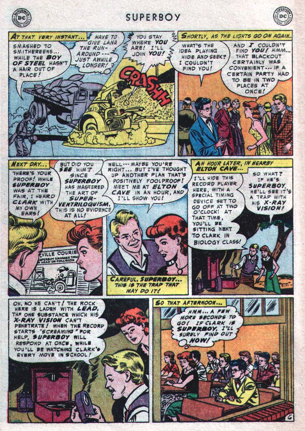 Read online Superboy (1949) comic -  Issue #28 - 34