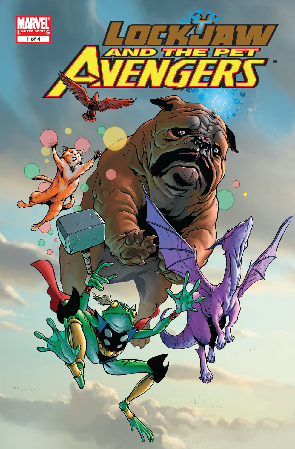 Read online Lockjaw and the Pet Avengers comic -  Issue #1 - 1
