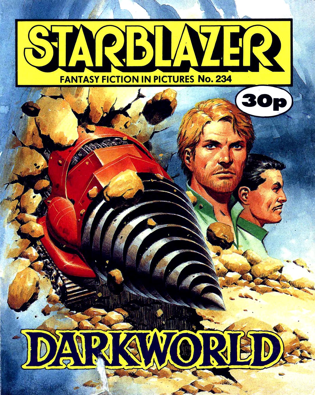 Read online Starblazer comic -  Issue #234 - 1