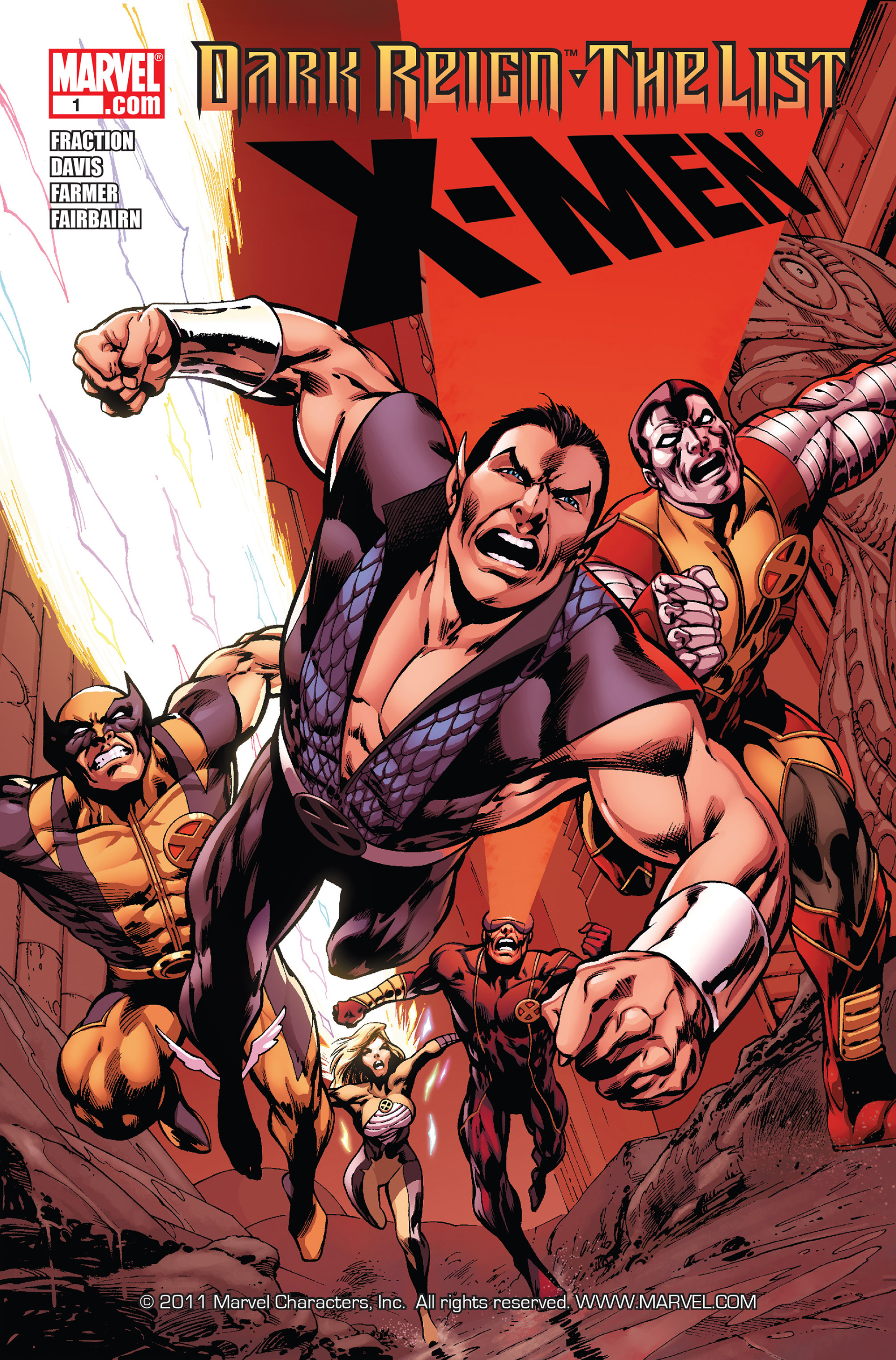 Read online Dark Reign: The List - X-Men comic -  Issue # Full - 1