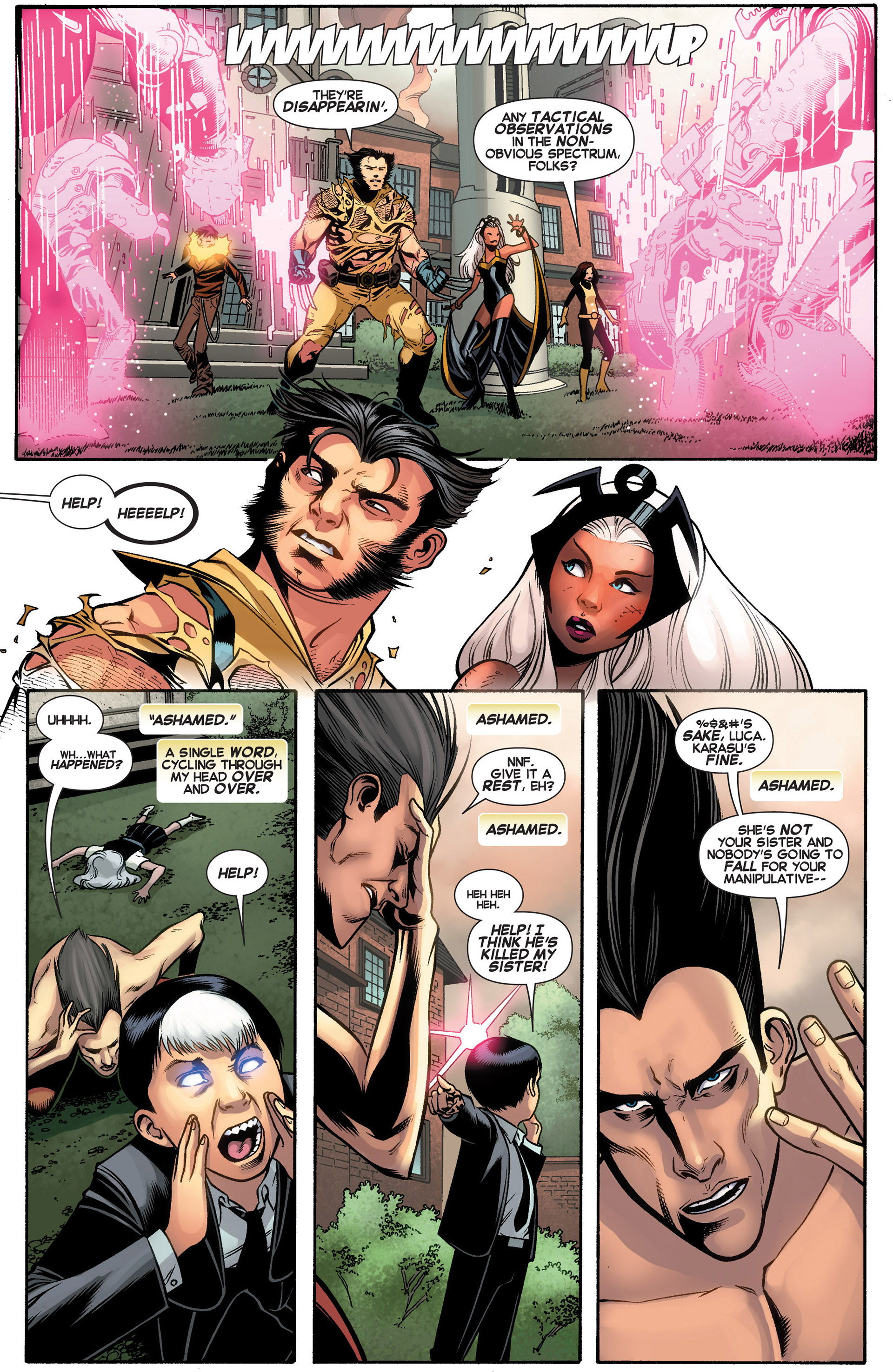 Read online X-Men: Legacy comic -  Issue #6 - 14
