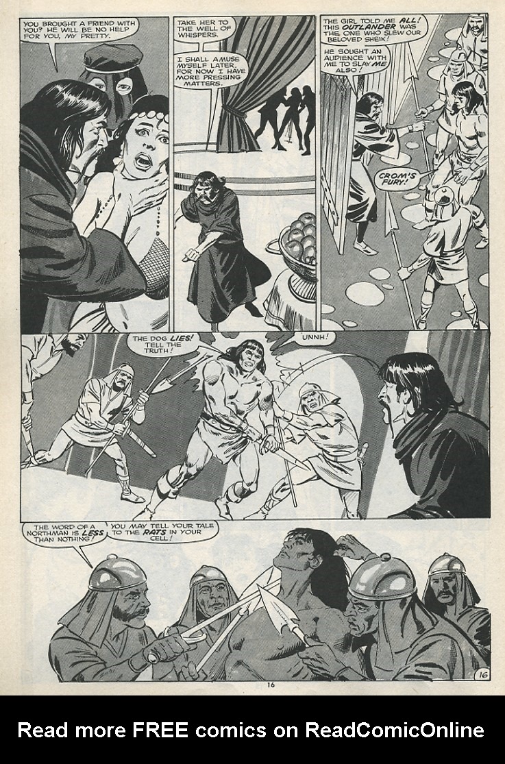 Read online The Savage Sword Of Conan comic -  Issue #177 - 18
