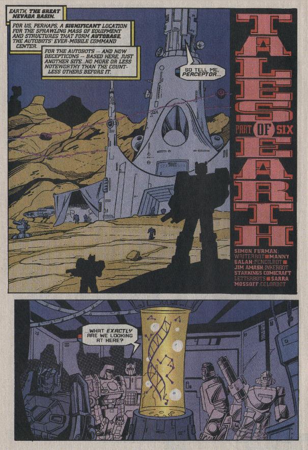 Read online Transformers: Generation 2 comic -  Issue #9 - 17