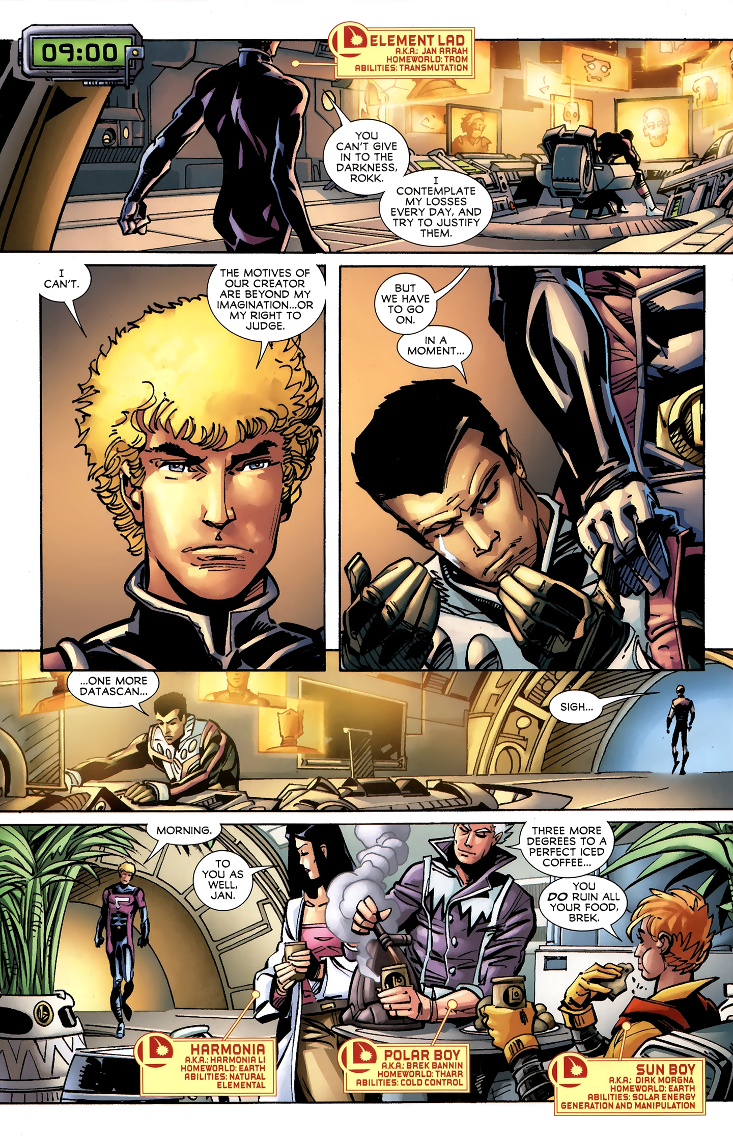 Read online Legion of Super-Heroes (2011) comic -  Issue #5 - 5