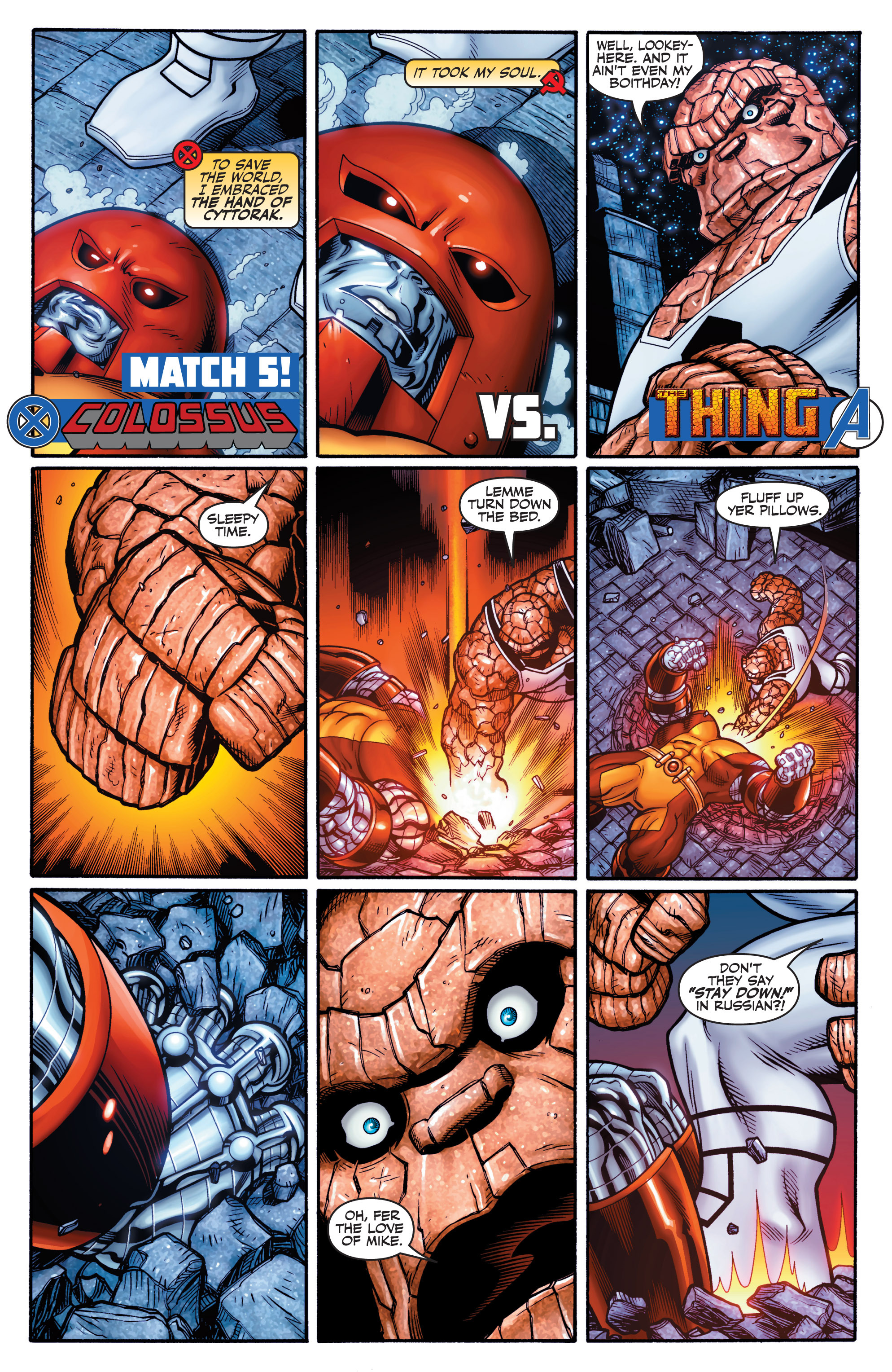 Read online AVX: VS comic -  Issue #3 - 4