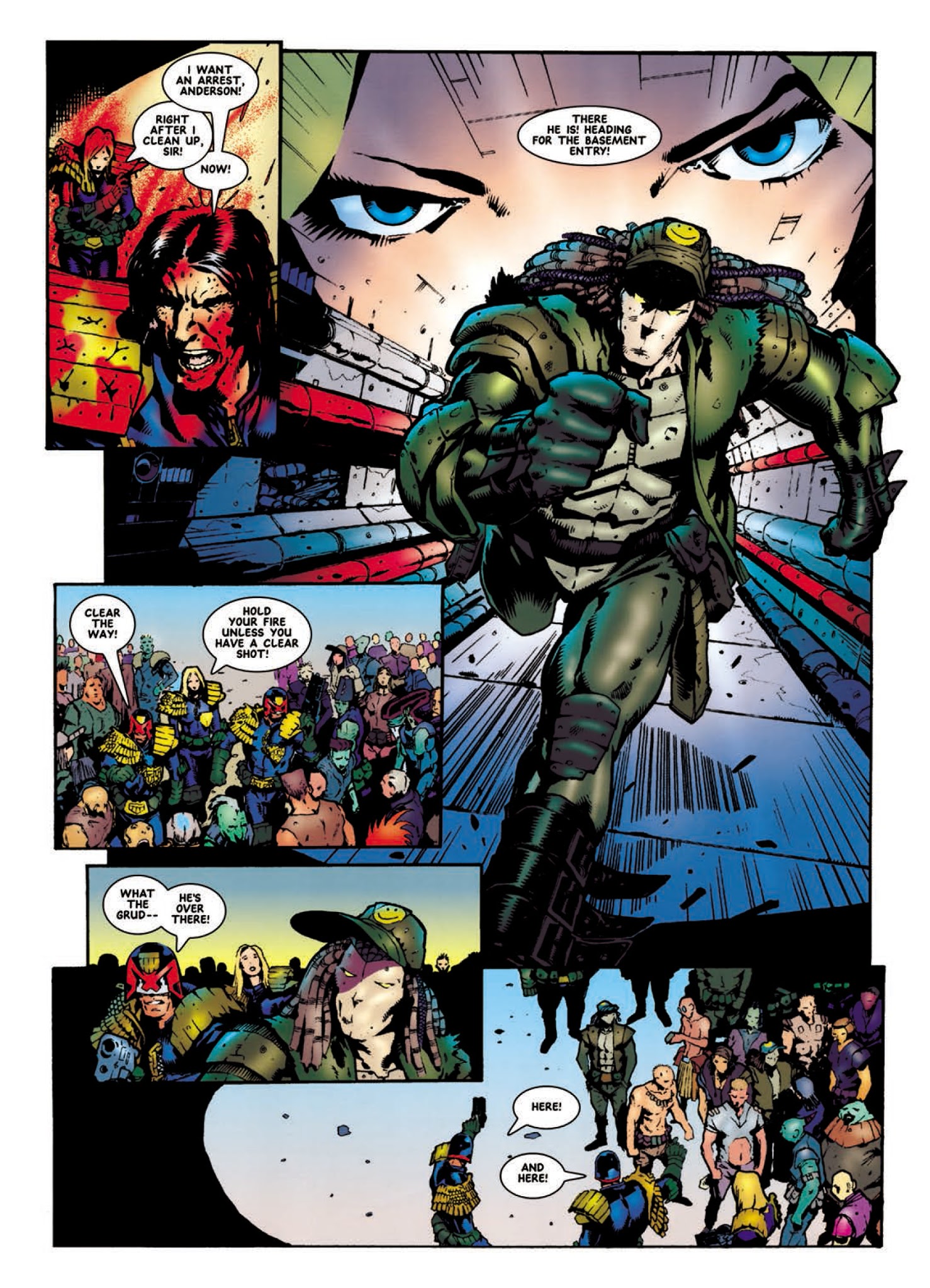 Read online Judge Anderson: The Psi Files comic -  Issue # TPB 3 - 251