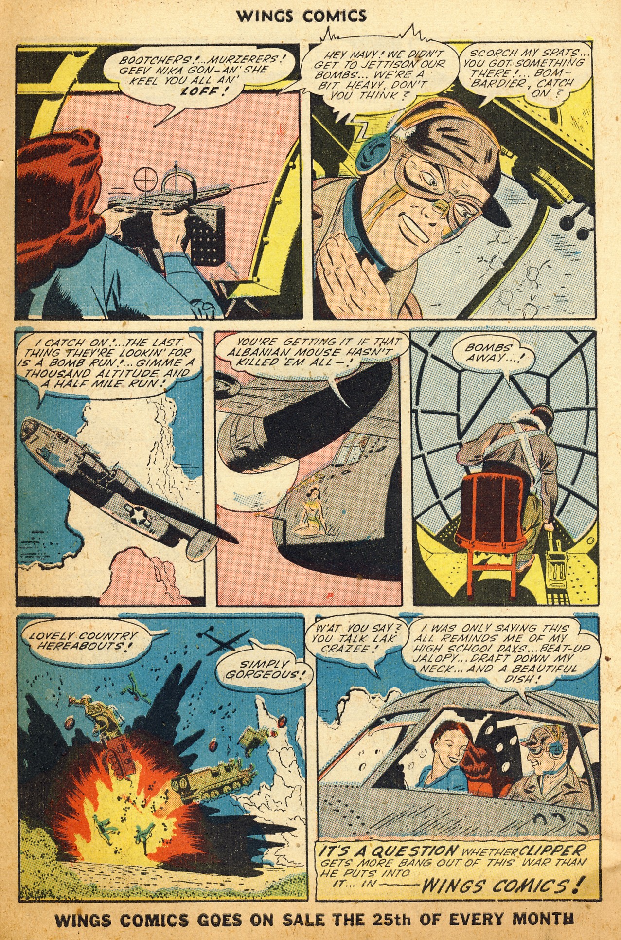 Read online Wings Comics comic -  Issue #52 - 50