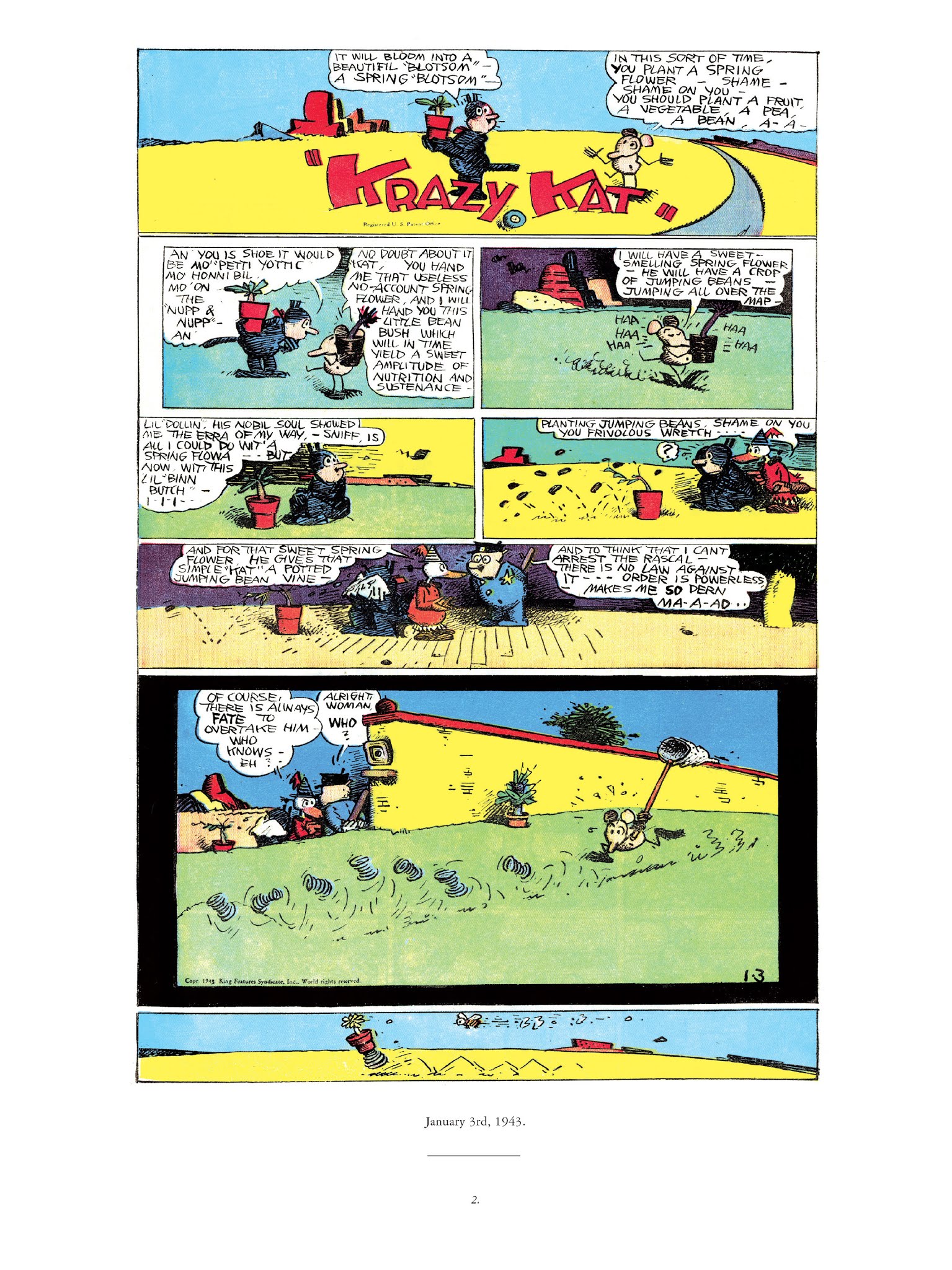 Read online Krazy & Ignatz comic -  Issue # TPB 13 - 28