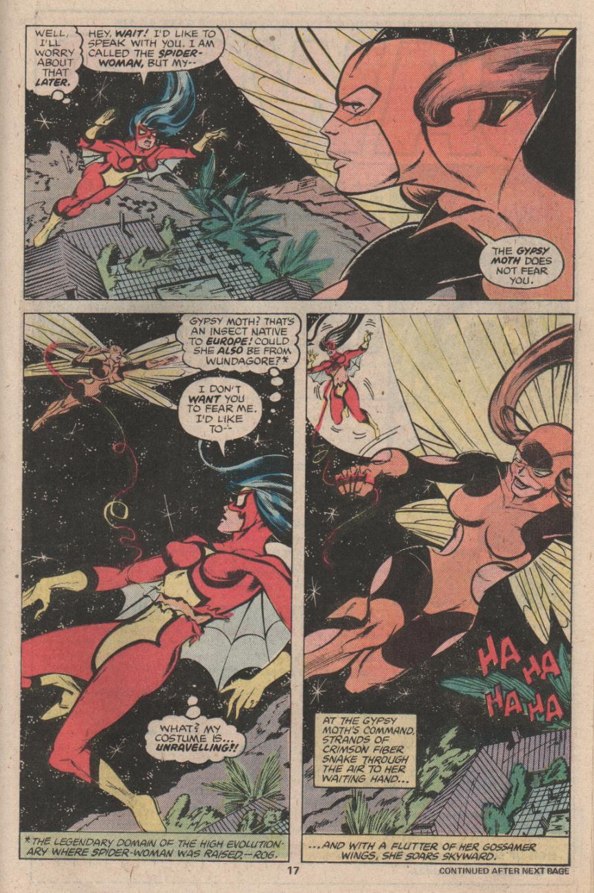 Read online Spider-Woman (1978) comic -  Issue #10 - 12