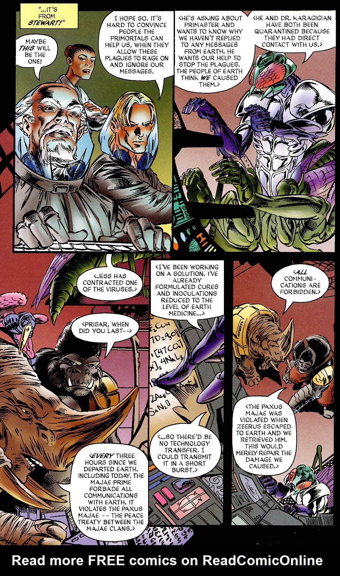 Read online Leonard Nimoy's Primortals (1996) comic -  Issue #5 - 13