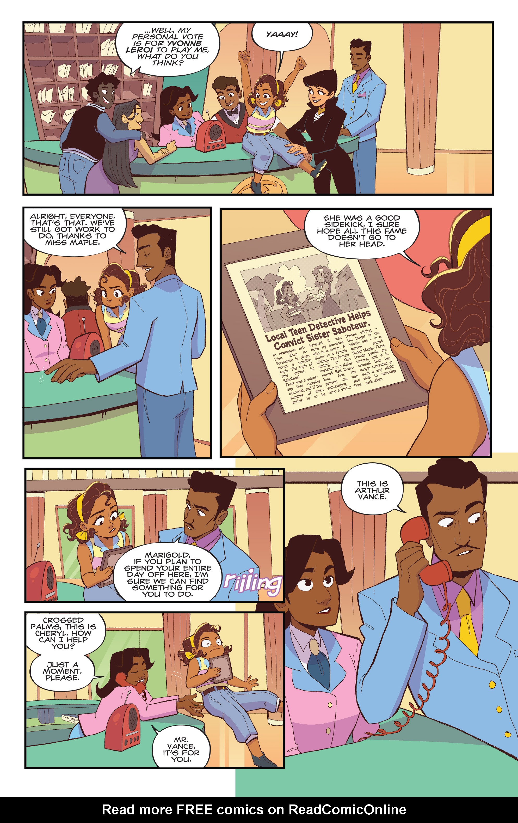 Read online Goldie Vance comic -  Issue #12 - 20