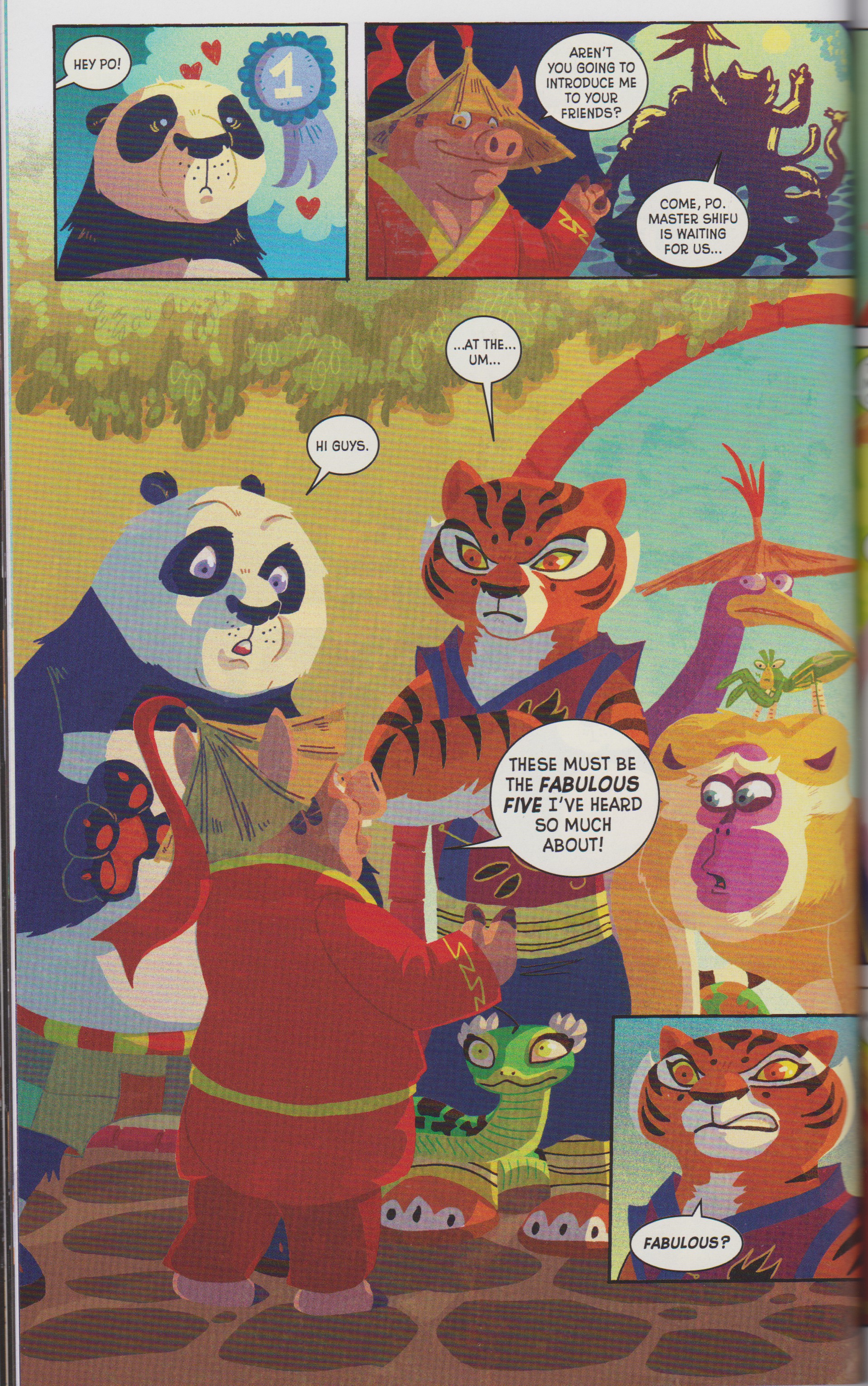 Read online Kung Fu Panda Everyone is Kung Fu Fighting comic -  Issue # TPB (Part 2) - 32