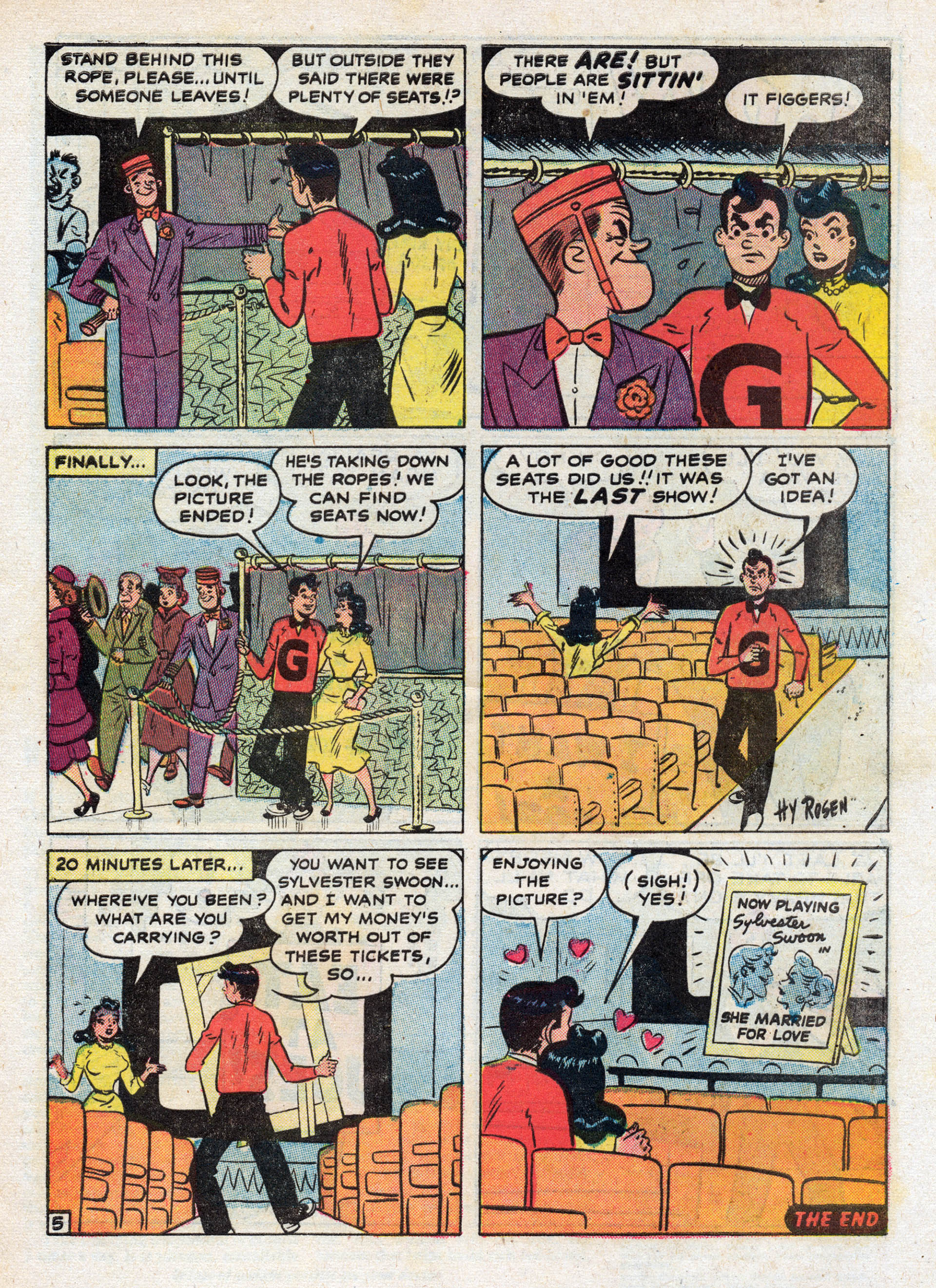 Read online Georgie Comics (1949) comic -  Issue #37 - 7