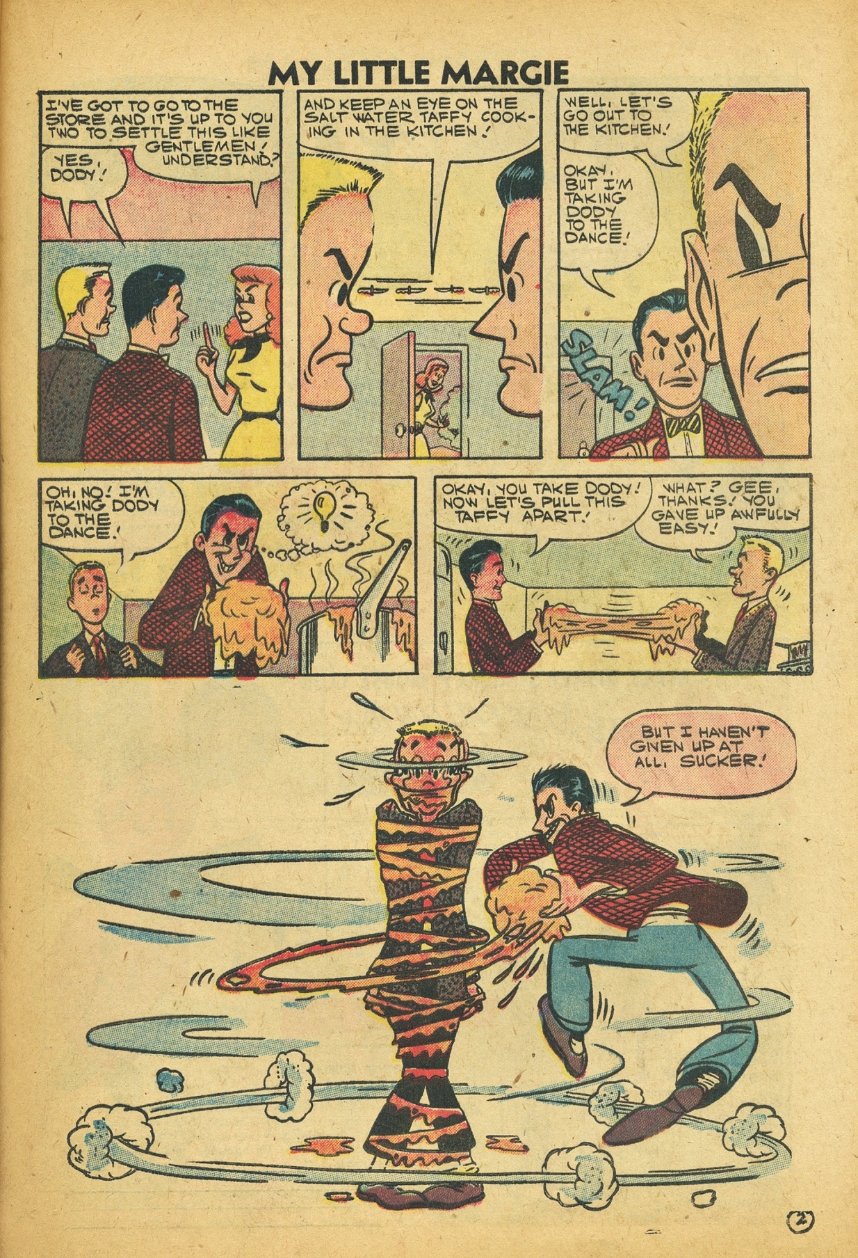 Read online My Little Margie (1954) comic -  Issue #21 - 21
