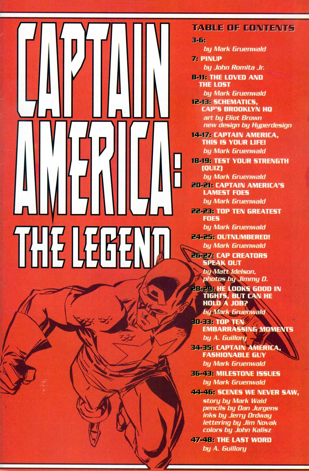 Captain America: The Legend Full Page 2