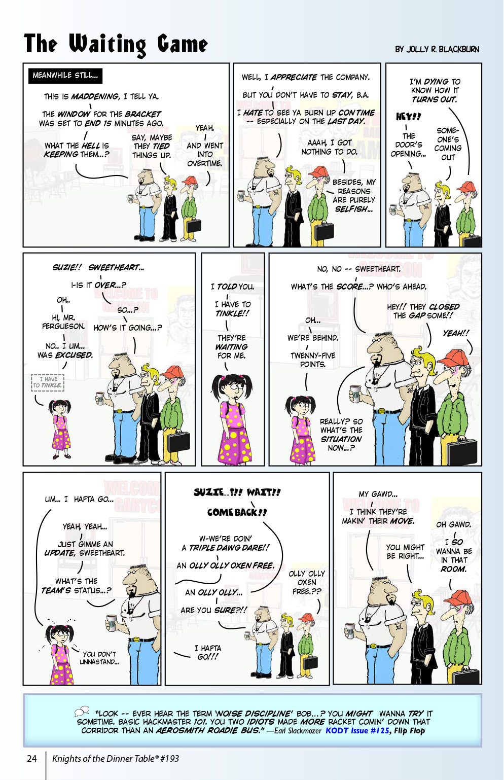 Read online Knights of the Dinner Table comic -  Issue #193 - 26