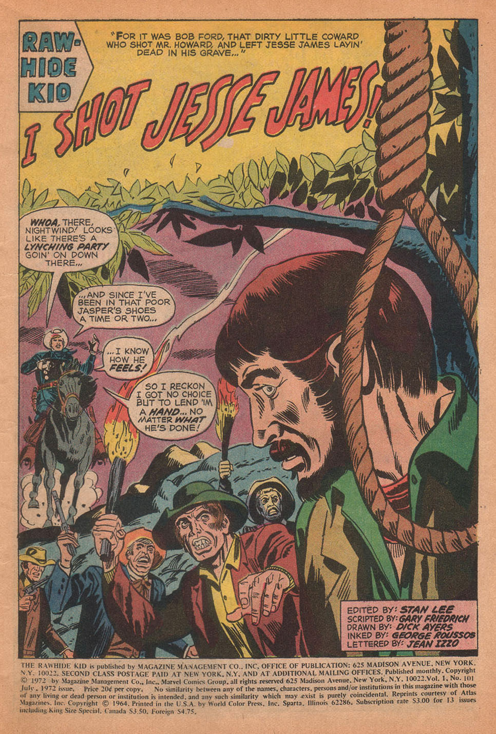 Read online The Rawhide Kid comic -  Issue #101 - 3