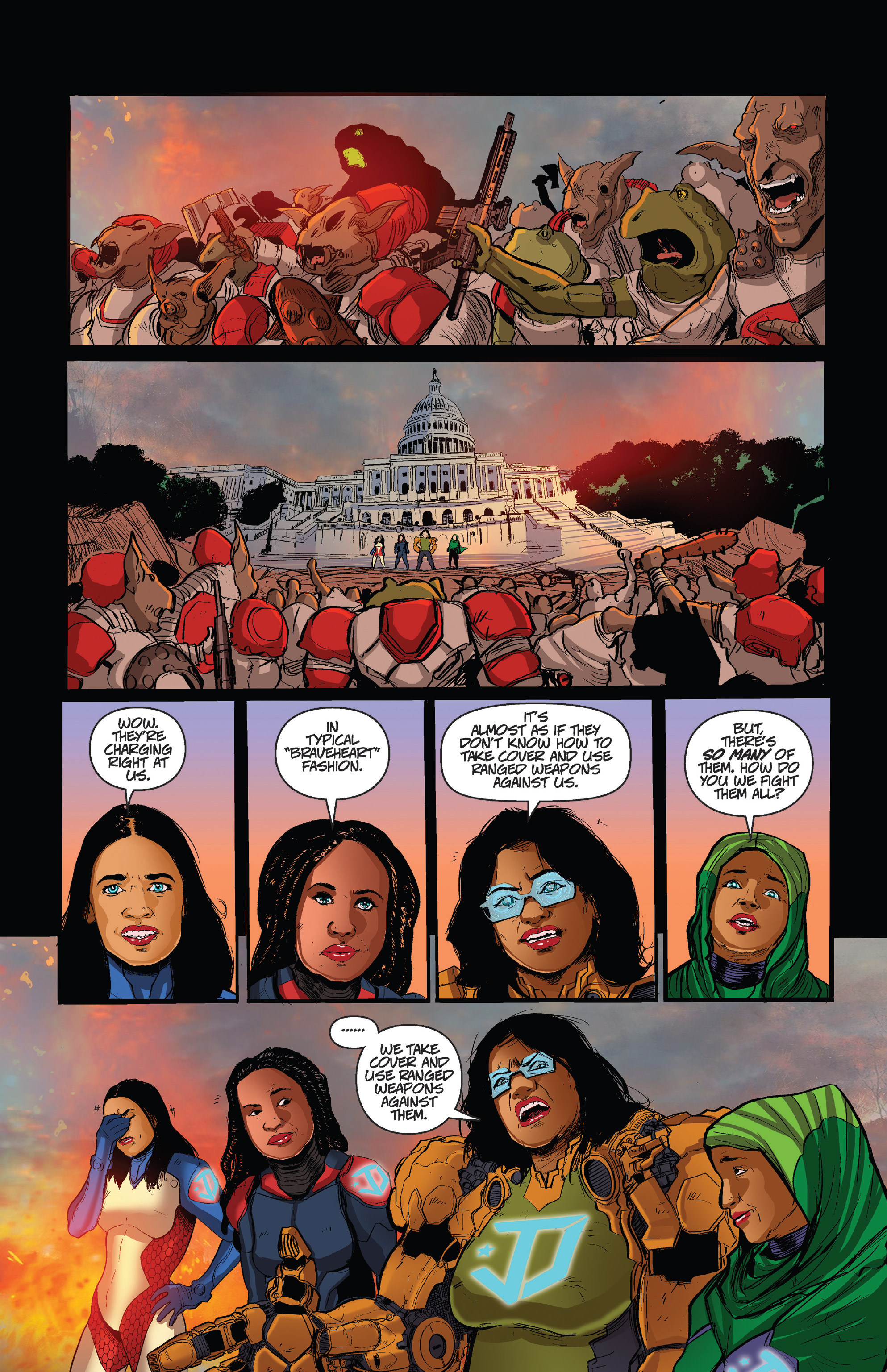 Read online Alexandria Ocasio-Cortez and the Freshman Force: Squad Special comic -  Issue # Full - 7