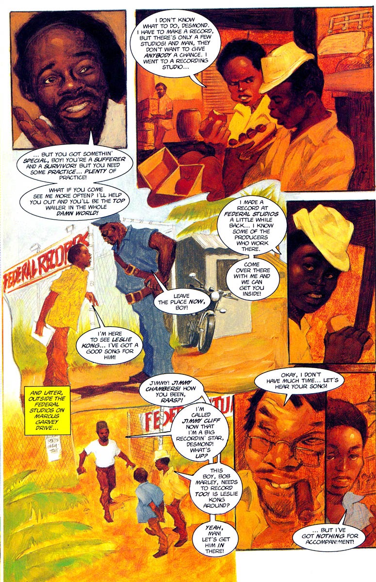 Read online Bob Marley: Tale of the Tuff Gong comic -  Issue #1 - 17