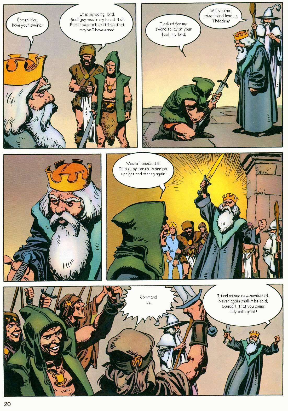 Read online El Señor de los Anillos comic -  Issue #3 - 17