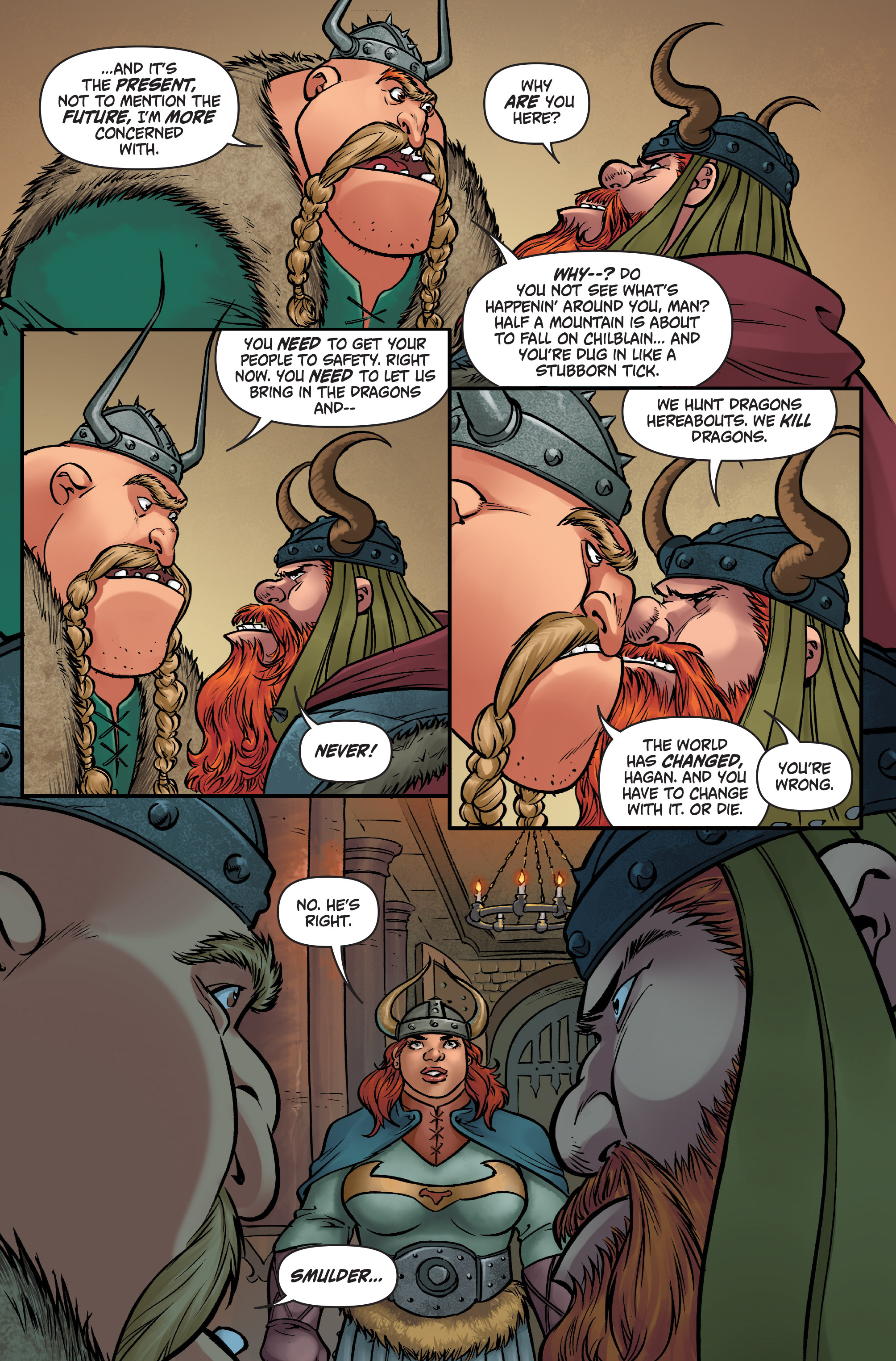 Read online DreamWorks Dragons: Defenders of Berk Collection: Fire & Ice comic -  Issue # TPB - 78