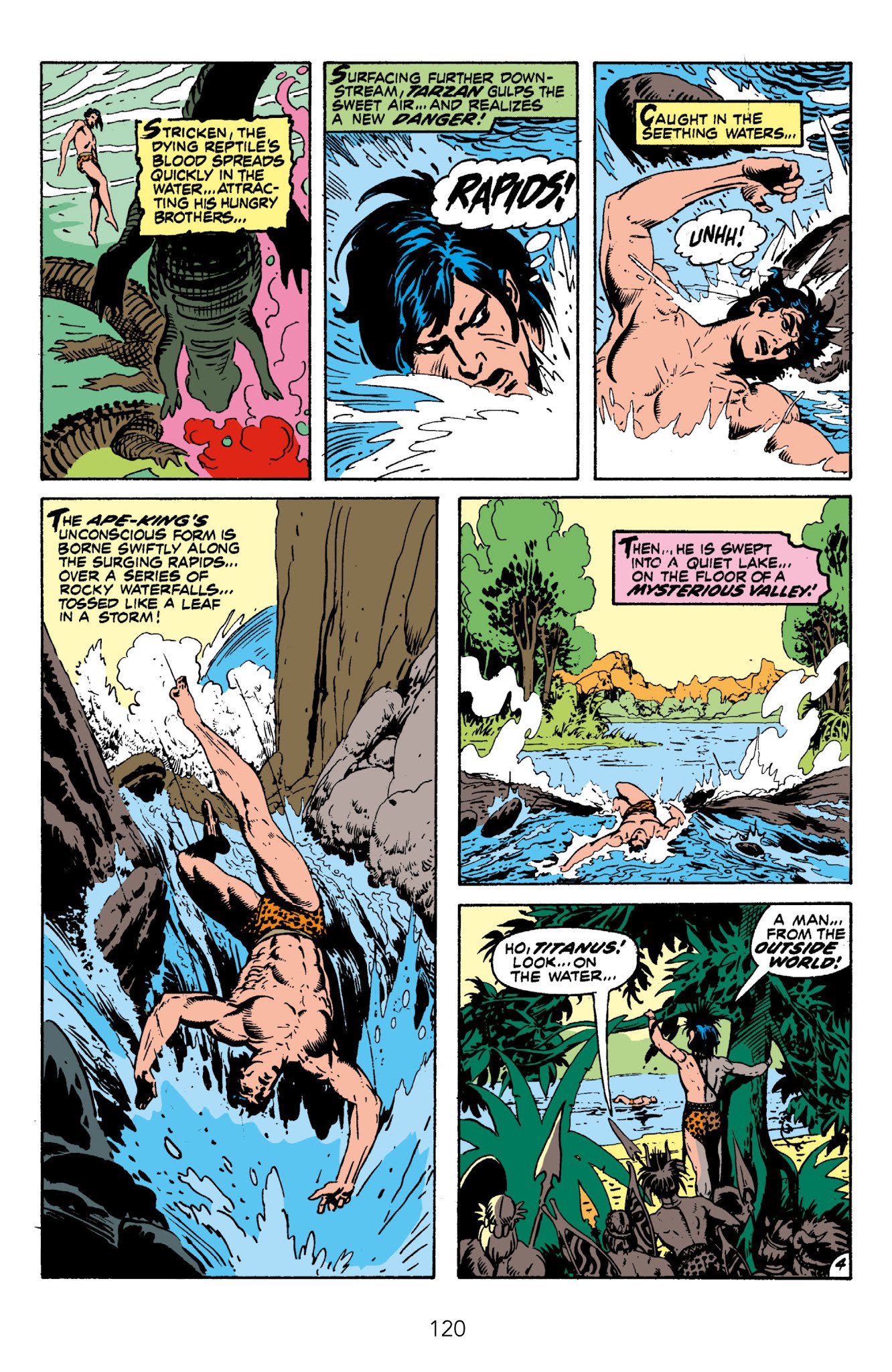 Read online Edgar Rice Burroughs' Tarzan The Joe Kubert Years comic -  Issue # TPB 1 (Part 2) - 22
