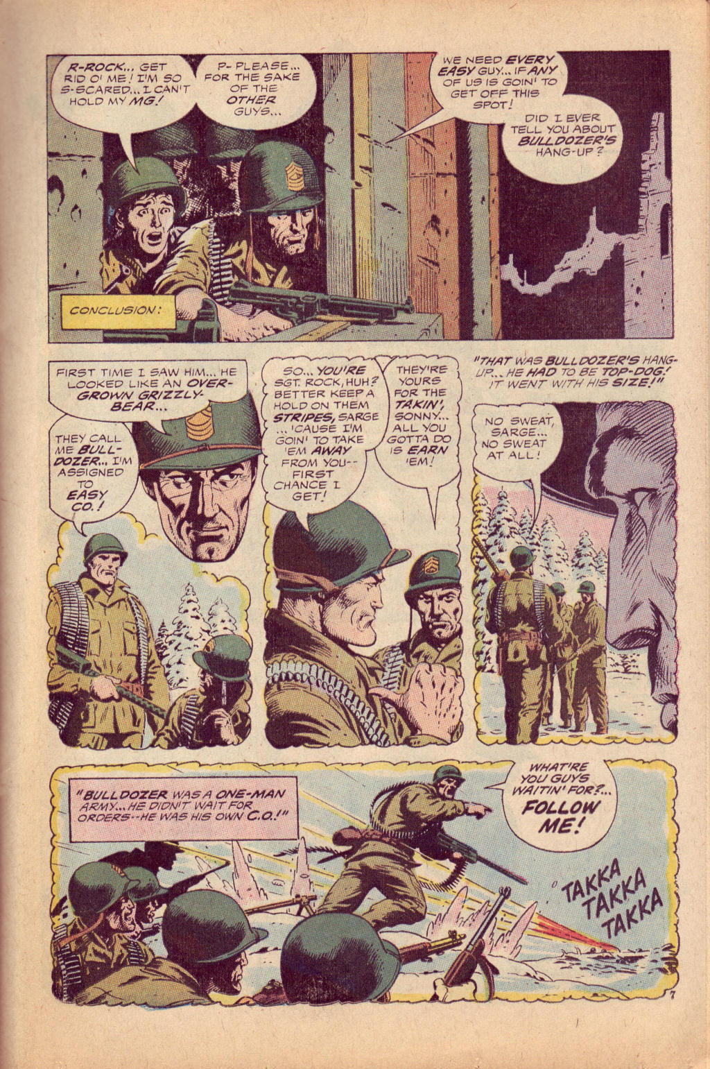 Read online Our Army at War (1952) comic -  Issue #221 - 11