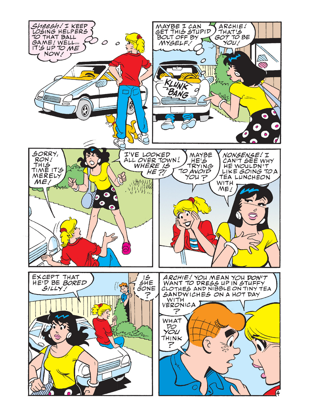 Read online Betty and Veronica Double Digest comic -  Issue #223 - 212