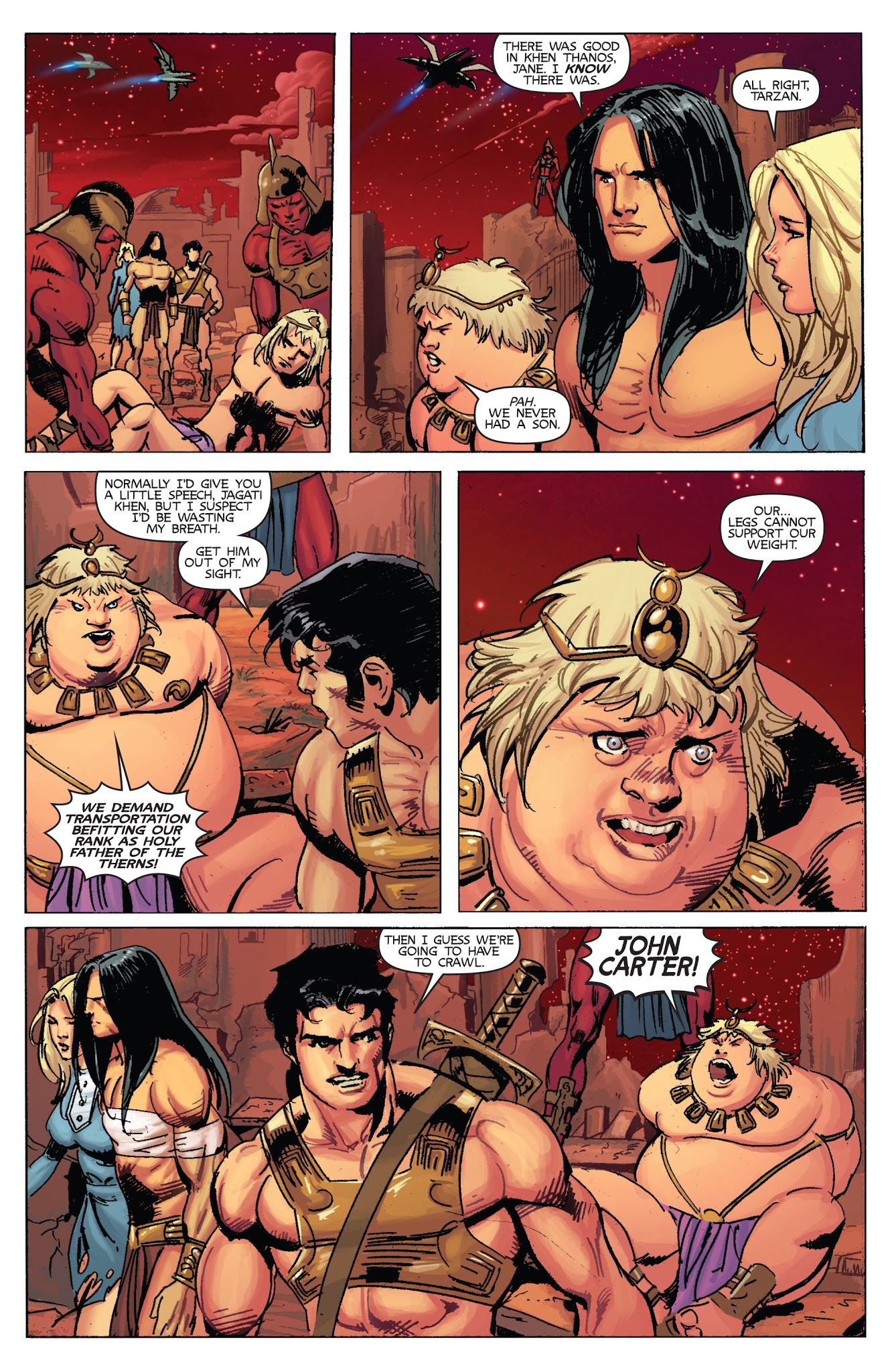 Read online Lords Of Mars comic -  Issue #6 - 23