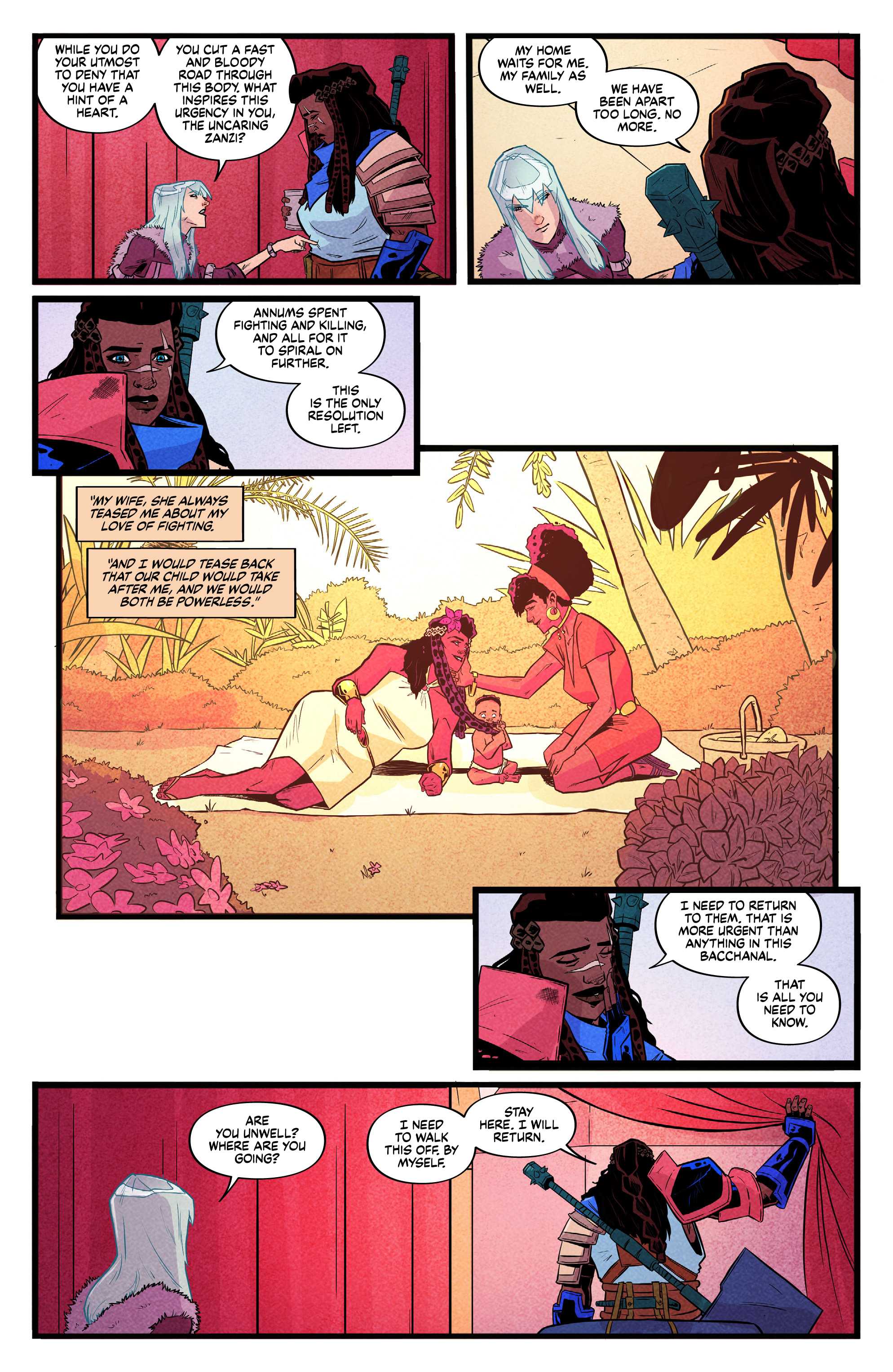 Read online Godfell comic -  Issue #3 - 9