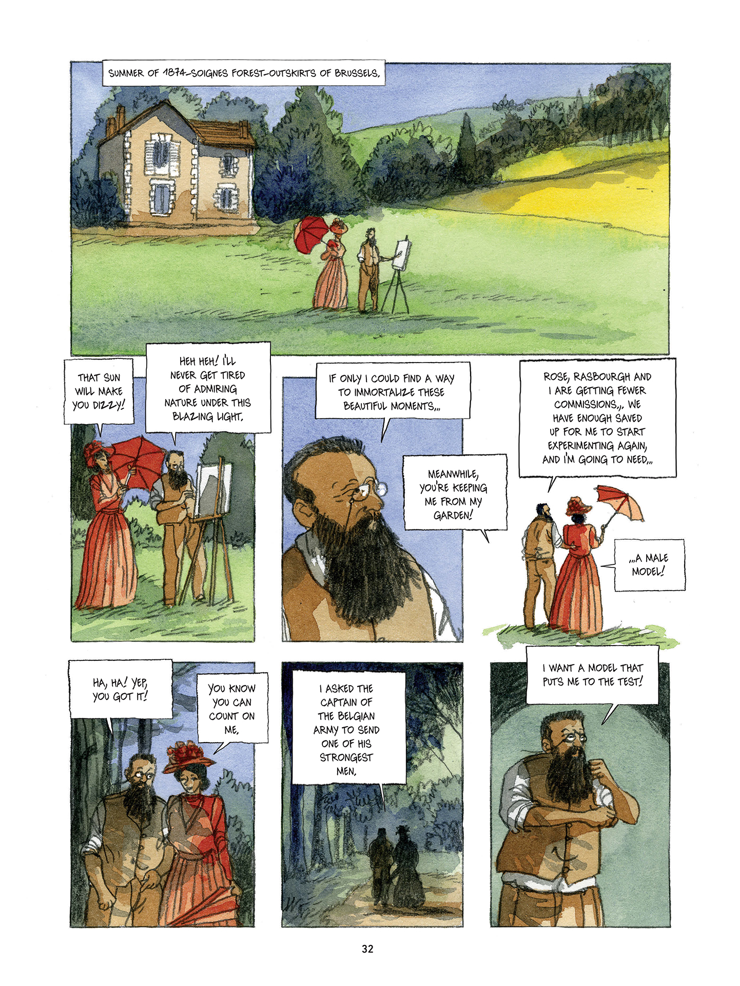 Read online Rodin: Fugit Amor, An Intimate Portrait comic -  Issue # TPB - 34