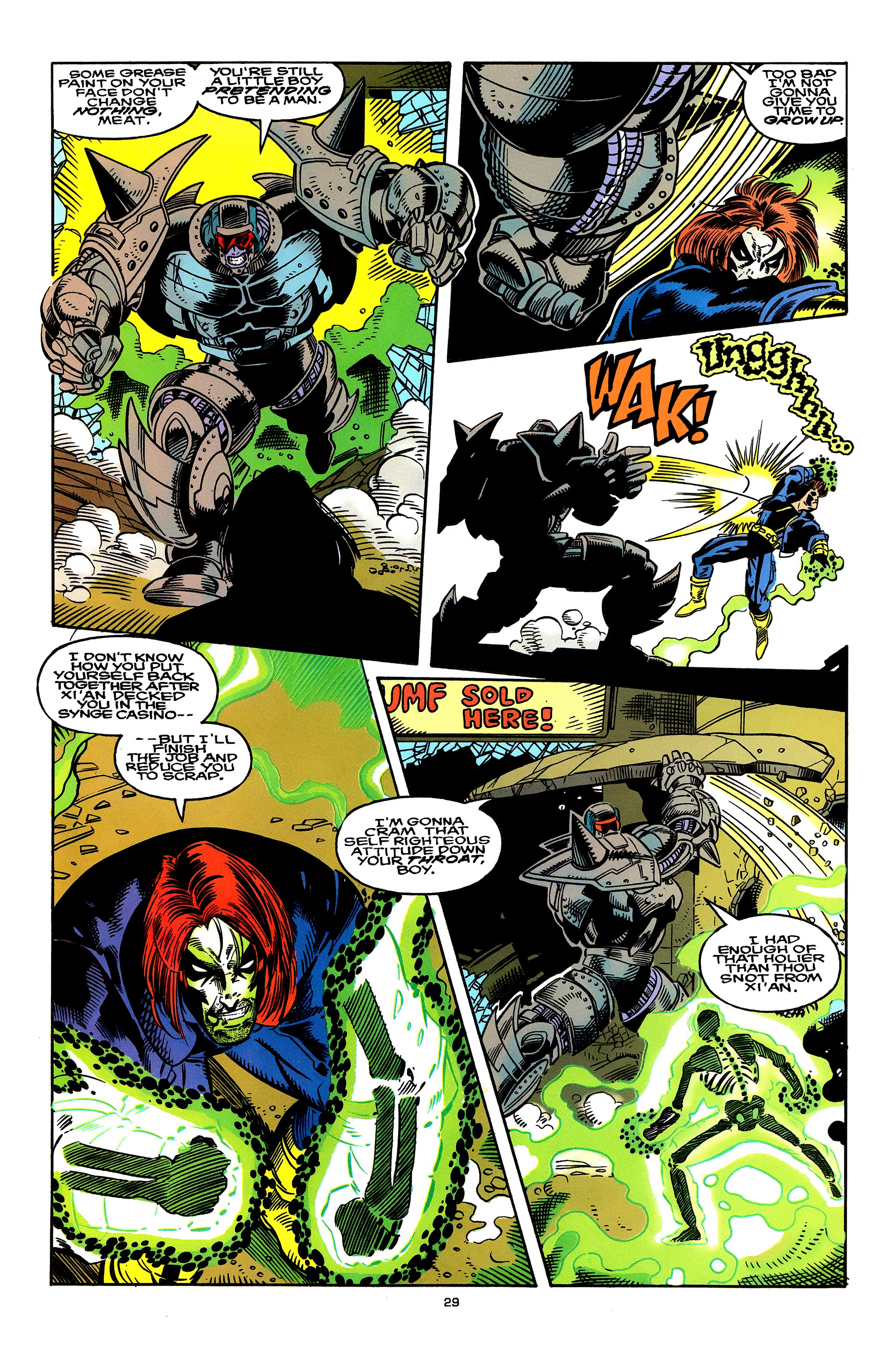 Read online X-Men 2099 comic -  Issue #11 - 23