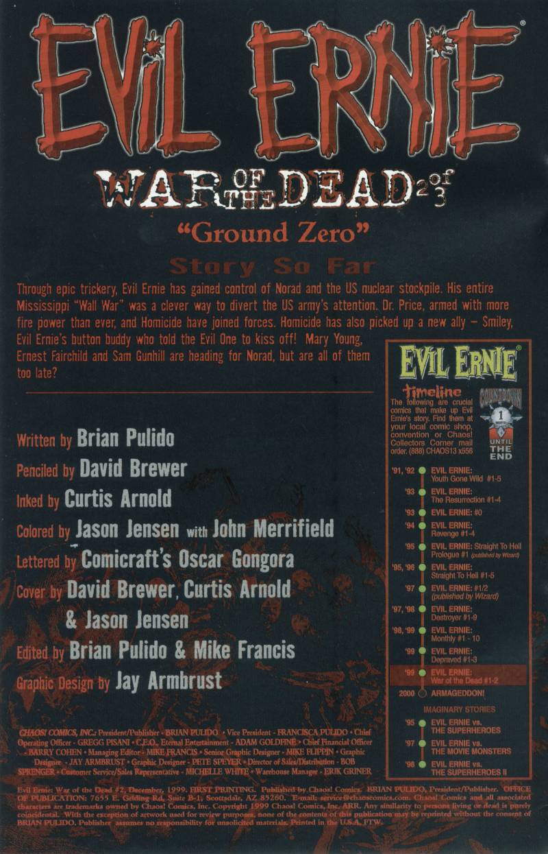Read online Evil Ernie: War of the Dead comic -  Issue #2 - 2
