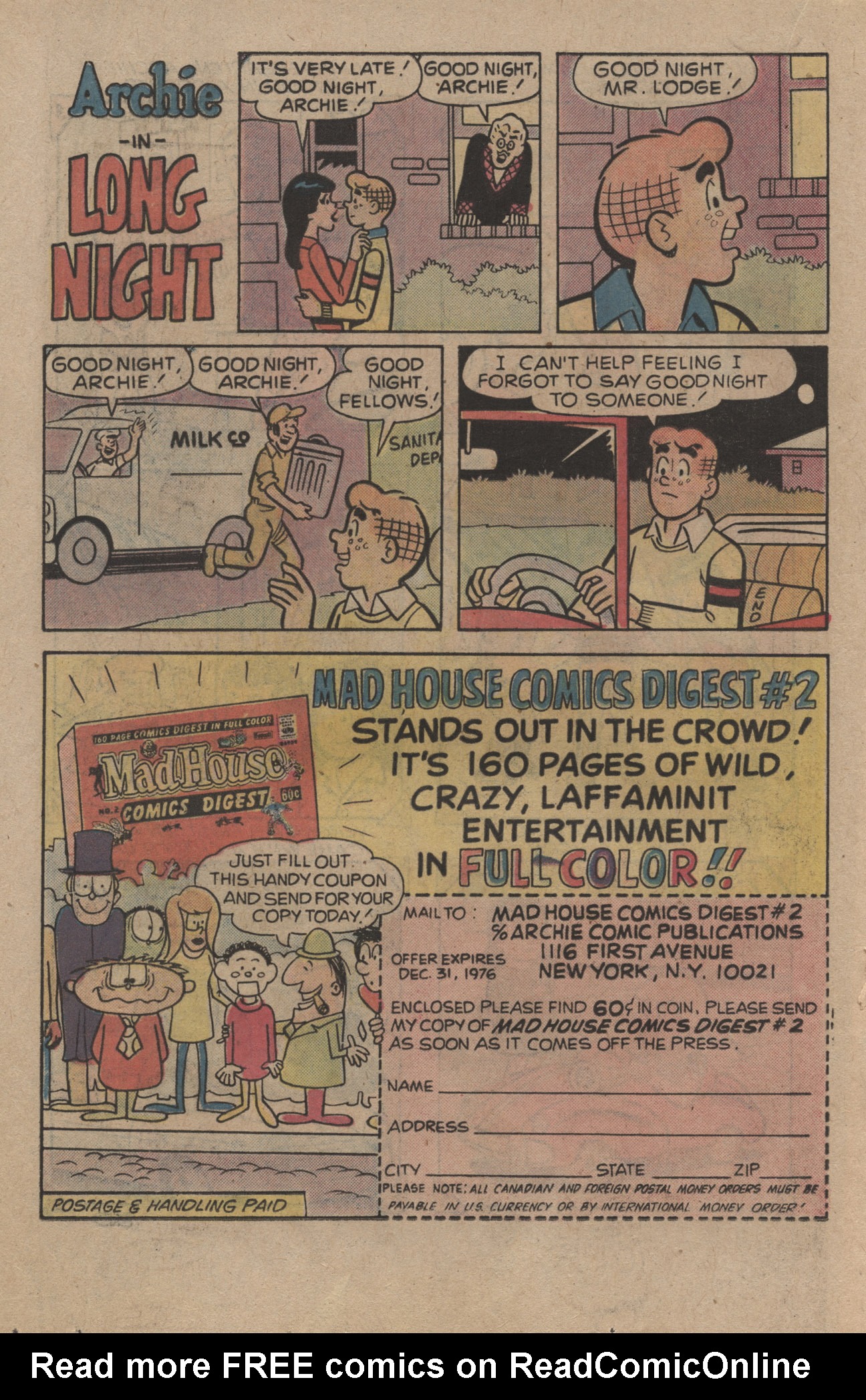 Read online Archie's Joke Book Magazine comic -  Issue #222 - 18