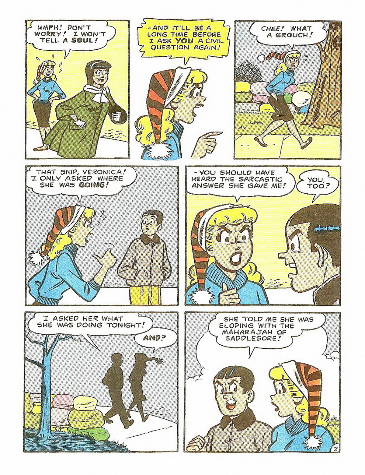 Read online Betty and Veronica Digest Magazine comic -  Issue #29 - 161