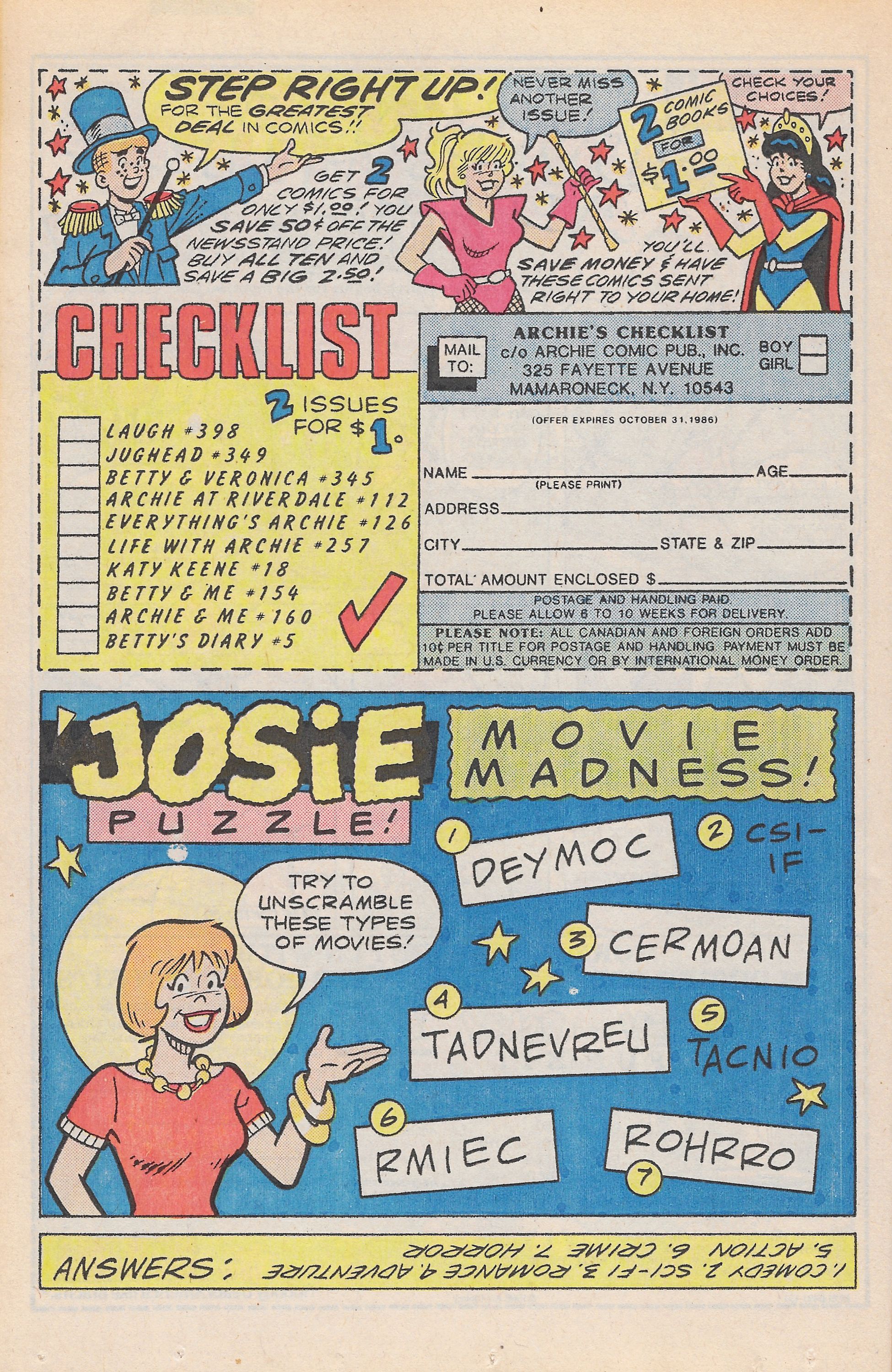 Read online Life With Archie (1958) comic -  Issue #257 - 26