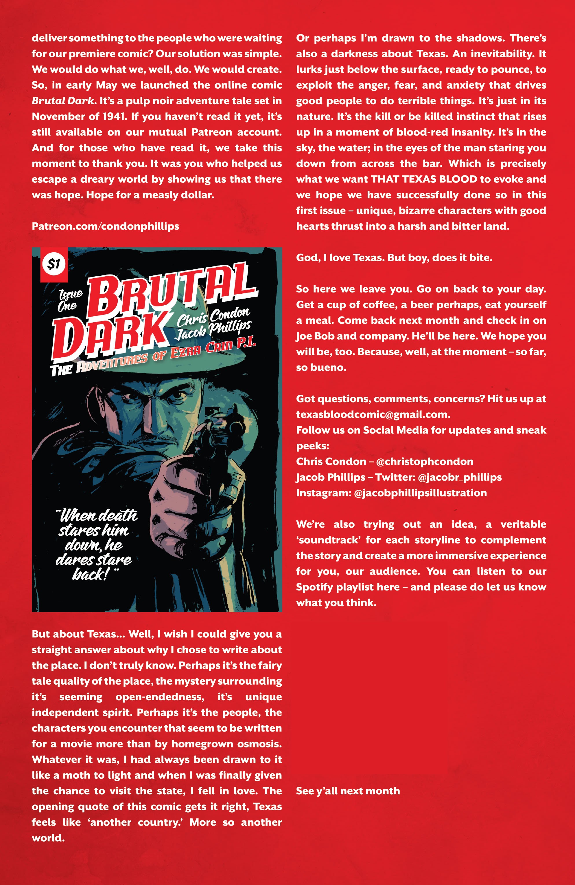Read online That Texas Blood comic -  Issue #1 - 25