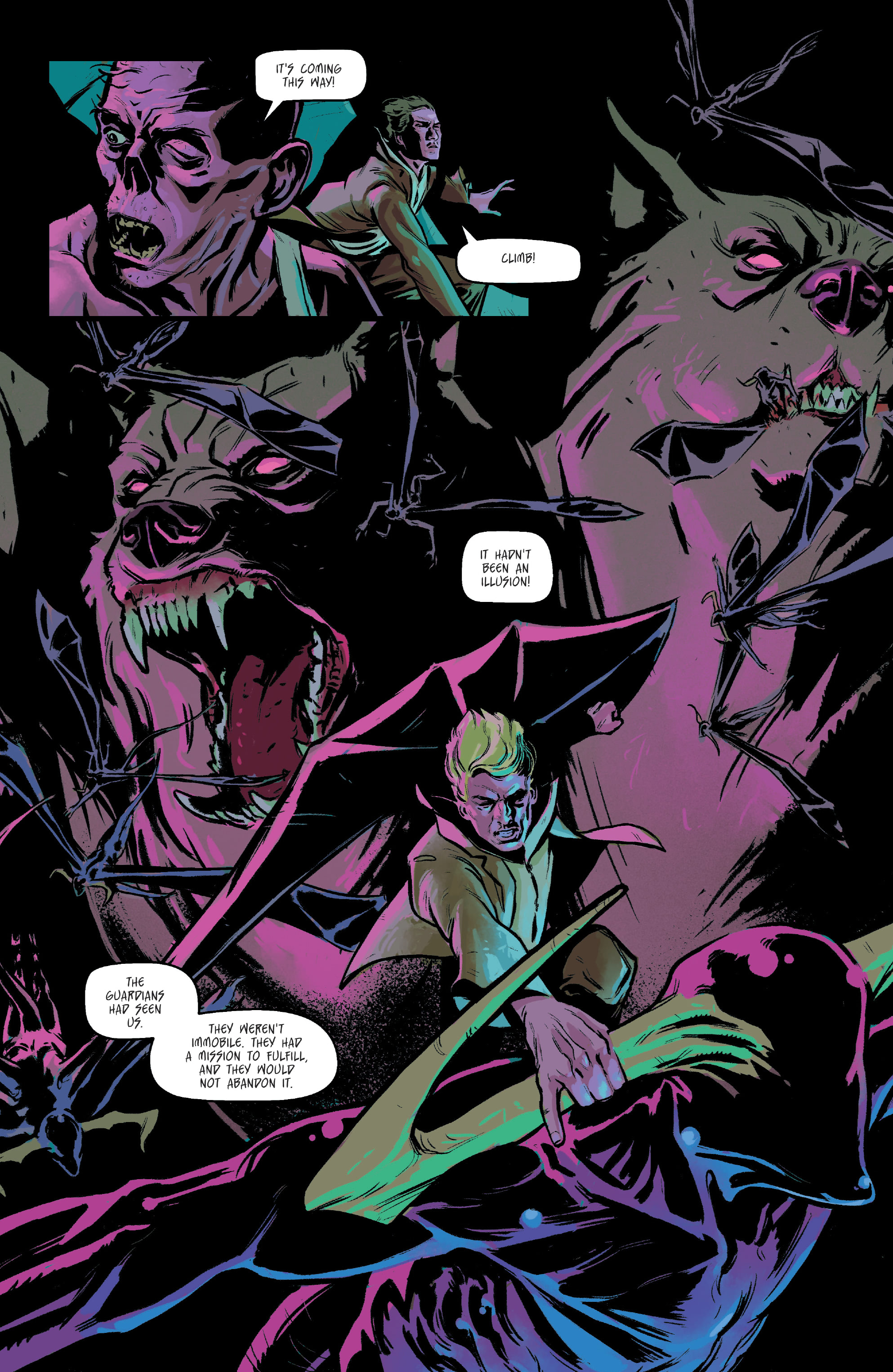 Read online Lovecraft Unknown Kadath comic -  Issue #8 - 9
