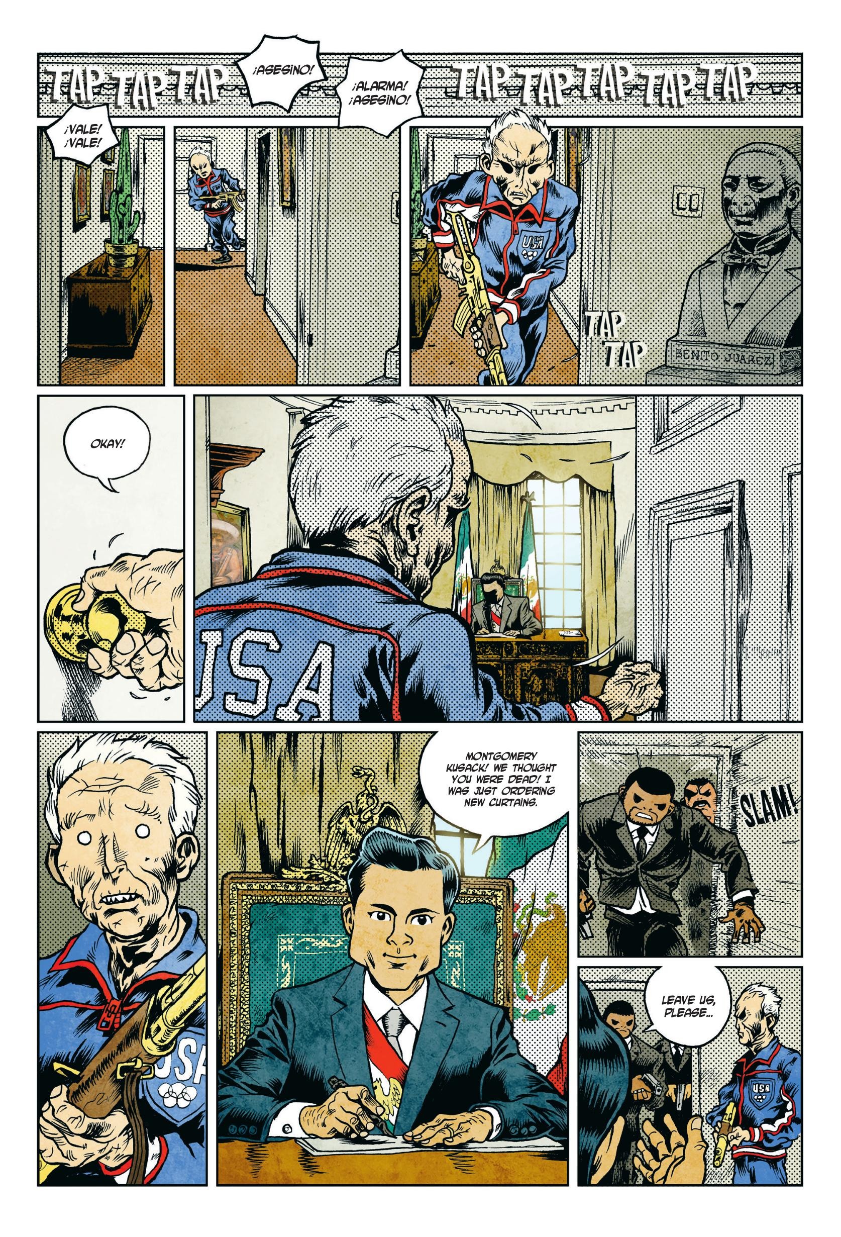 Read online Doggybags: Death of A Nation comic -  Issue # TPB - 138