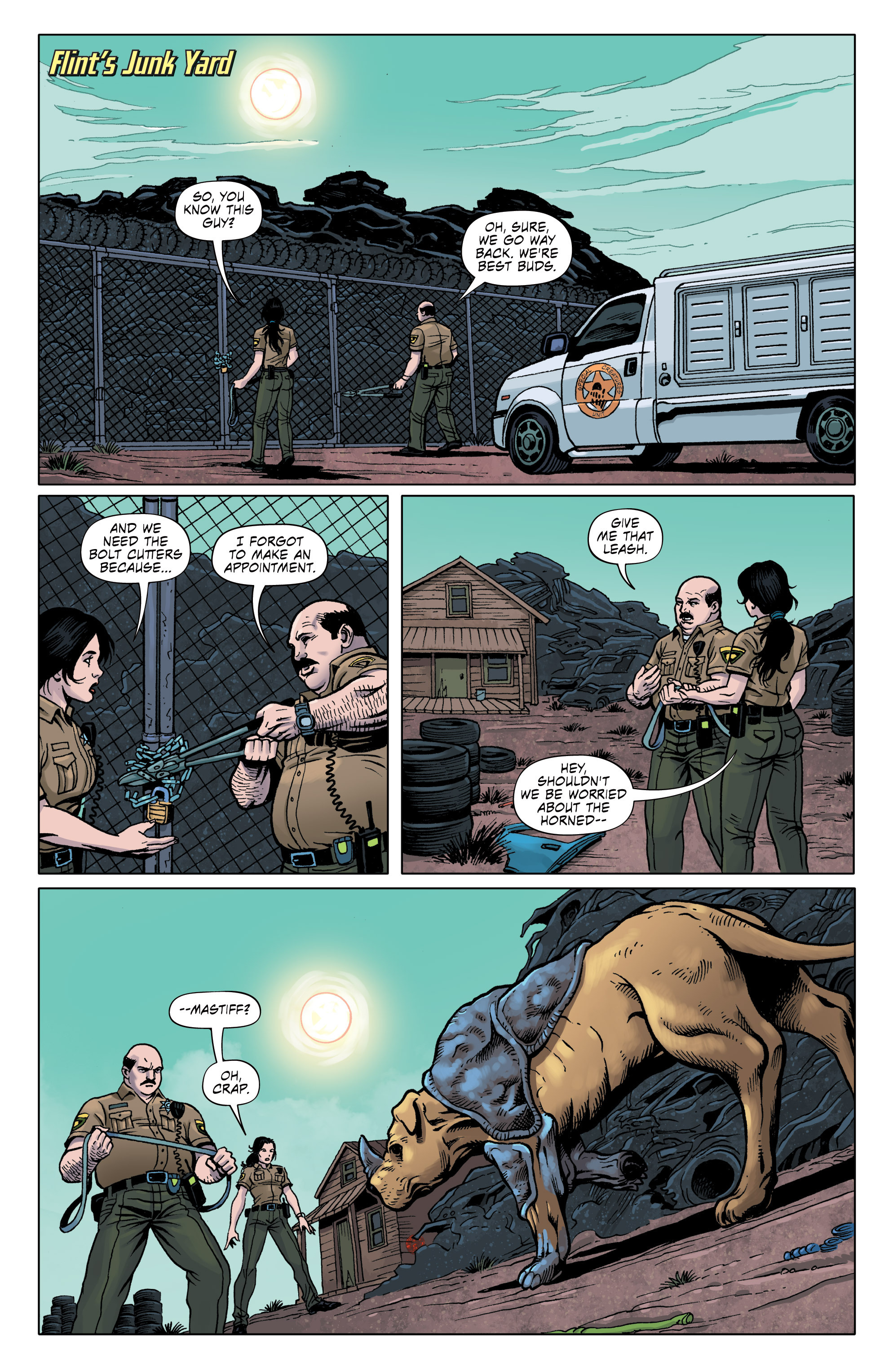 Read online Creature Cops: Special Varmint Unit comic -  Issue # _TPB - 14